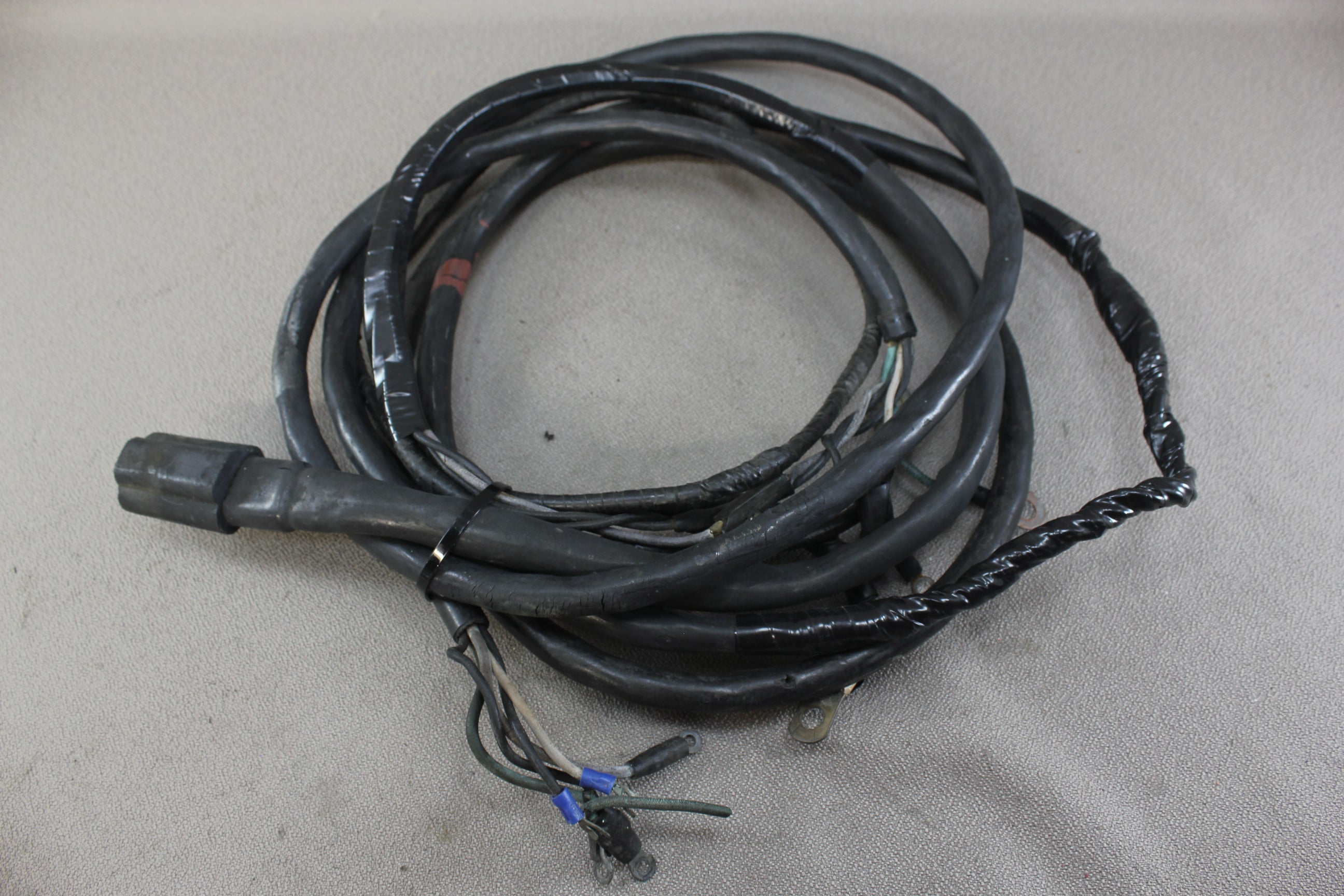 Johnson Evinrude Vintage Wiring Harness Cannon Plug 14' 14FT 5-Wire Trapezoid