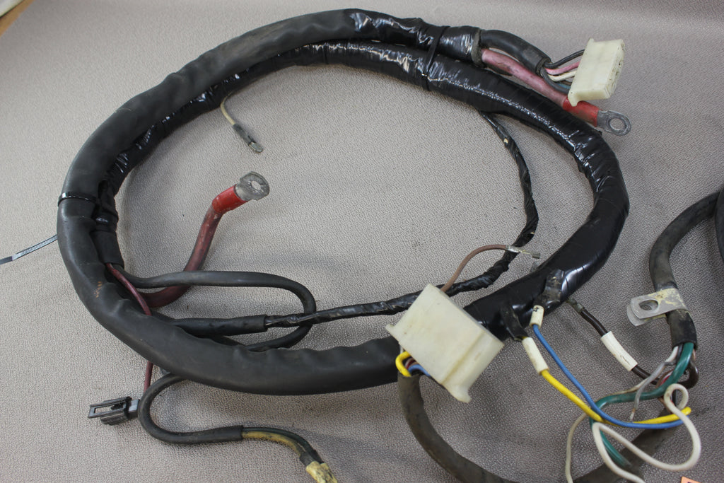 Johnson Evinrude Starflite Speedifour 75hp V4 Wiring Wire ... mercruiser engine wiring harness 