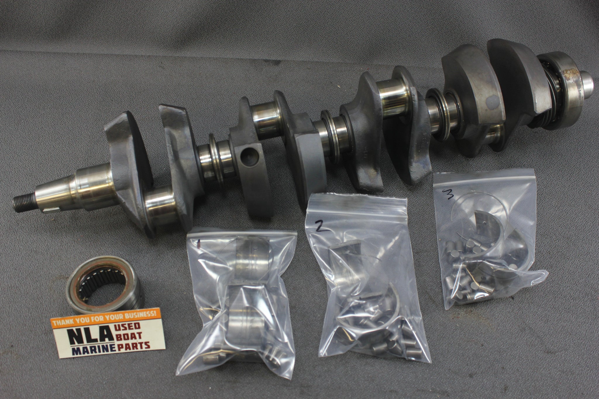 Mercury Outboard 115hp Crankshaft Assembly 473-8923-1 9193A5 T5 42943A1 Bearings