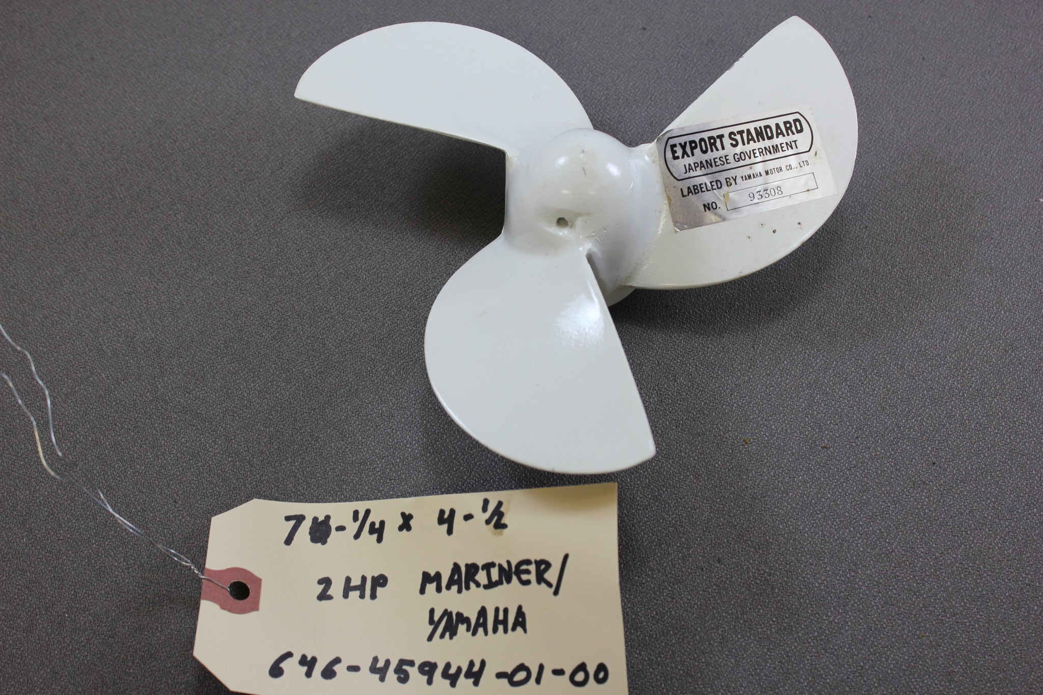 Yamaha Outboard Prop Propeller 7 1/4 X 4 1/2-A 93308 646-45944-01-00 2hp Mariner