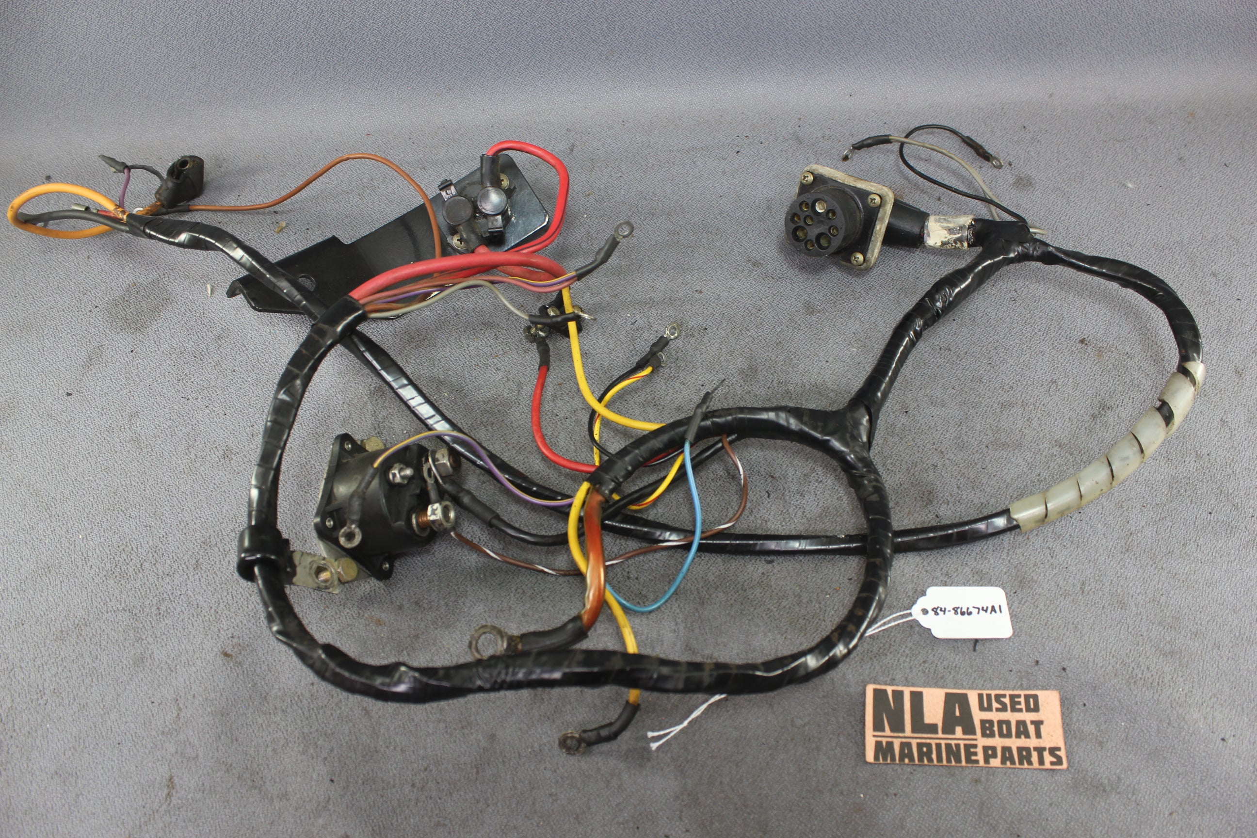 MerCruiser 84-86674A1 84-86674A2 165hp 6cyl I-6 Wiring Wire Harness 1979-1981