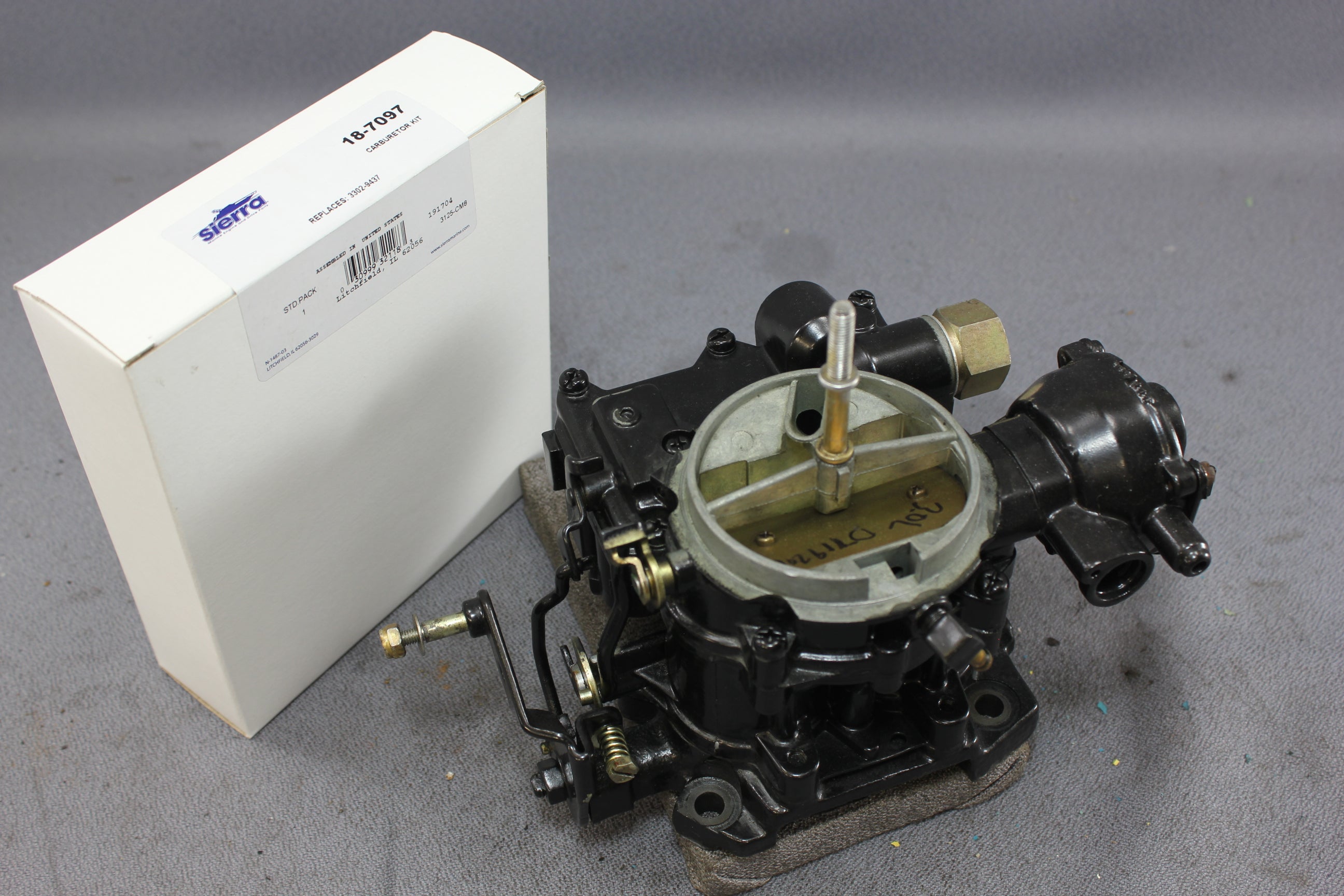 MerCruiser 3310-806077A2 MerCarb 140hp 3.0L Only GM 4cyl Carburetor Carb 1990-94