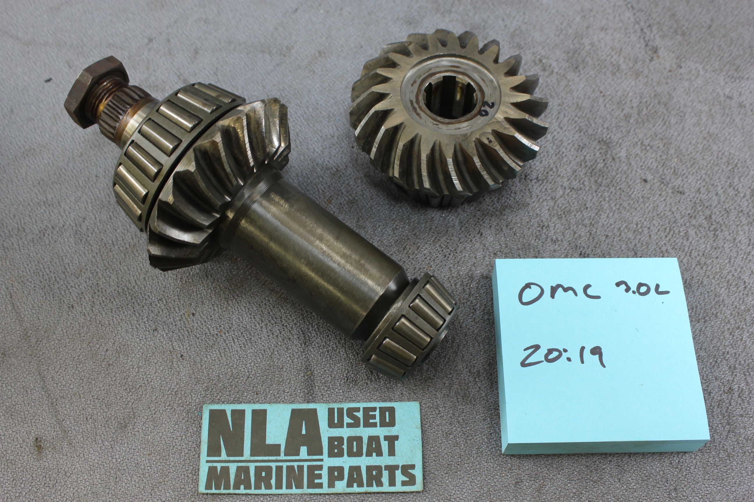 OMC Stringer 0979855 0980483 Upper Unit Gear Set 3.0L 4cyl 140hp 1973-1977 Early