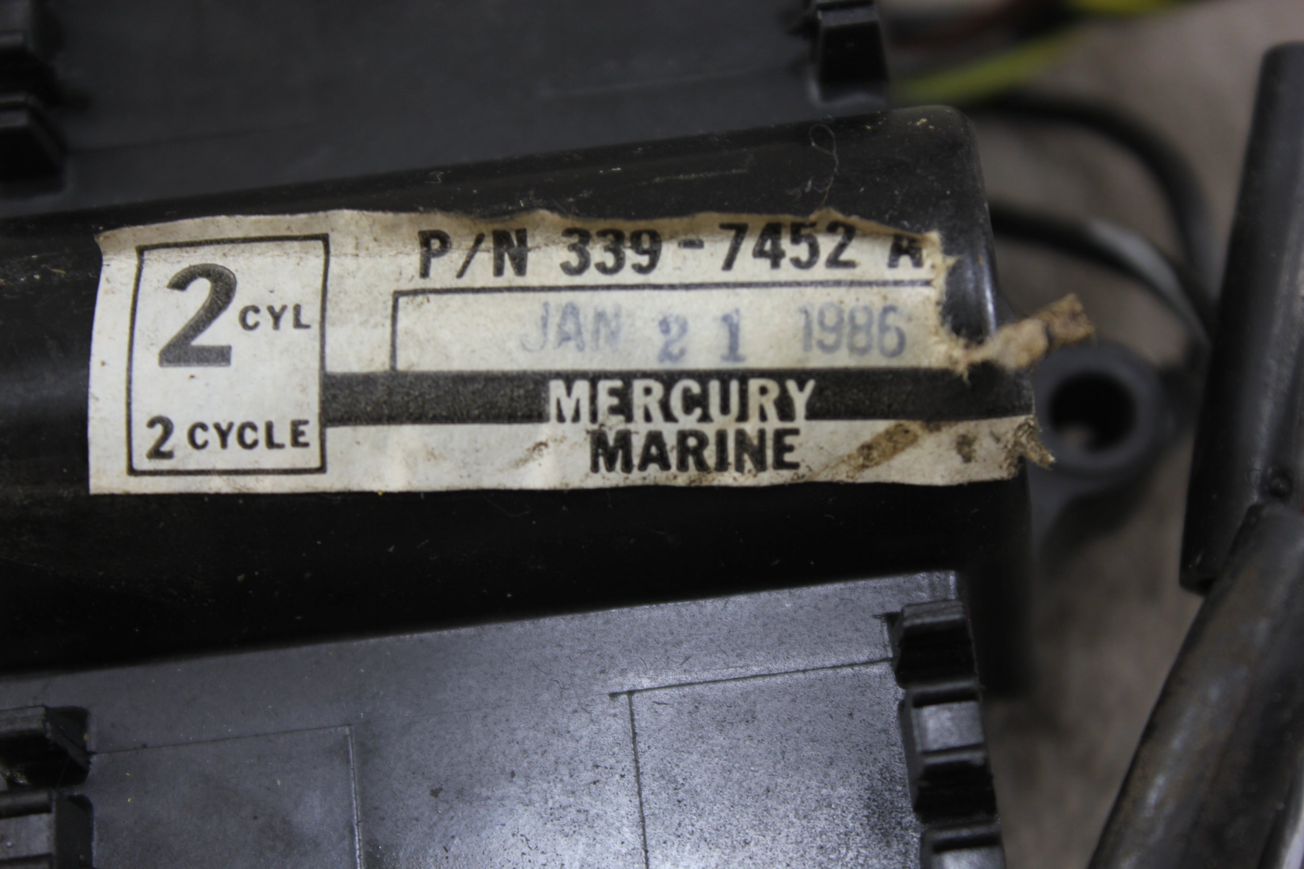 Mercury Outboard 339-7452A19 Switchbox Assembly 2cyl 8hp 6hp 15hp 20hp 9.9hp