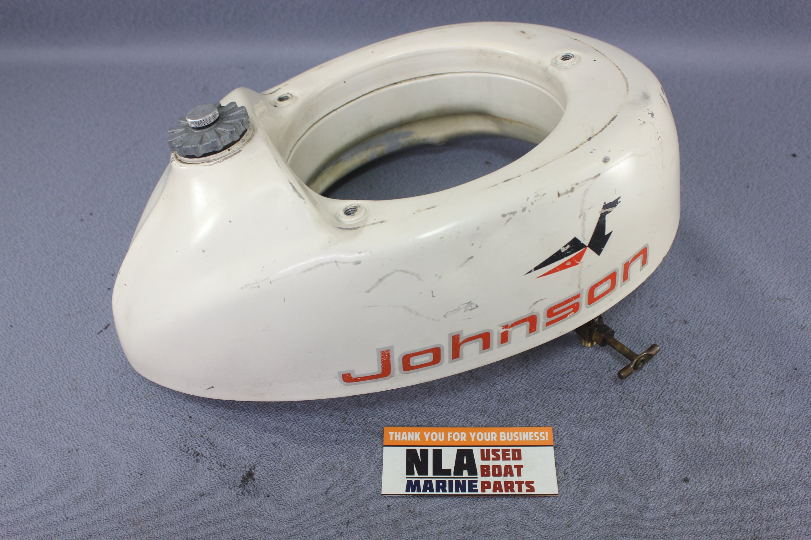 Johnson Outboard 3hp 378167 300612 375514 Fuel Gas Tank Cap Cover JW-17 1961