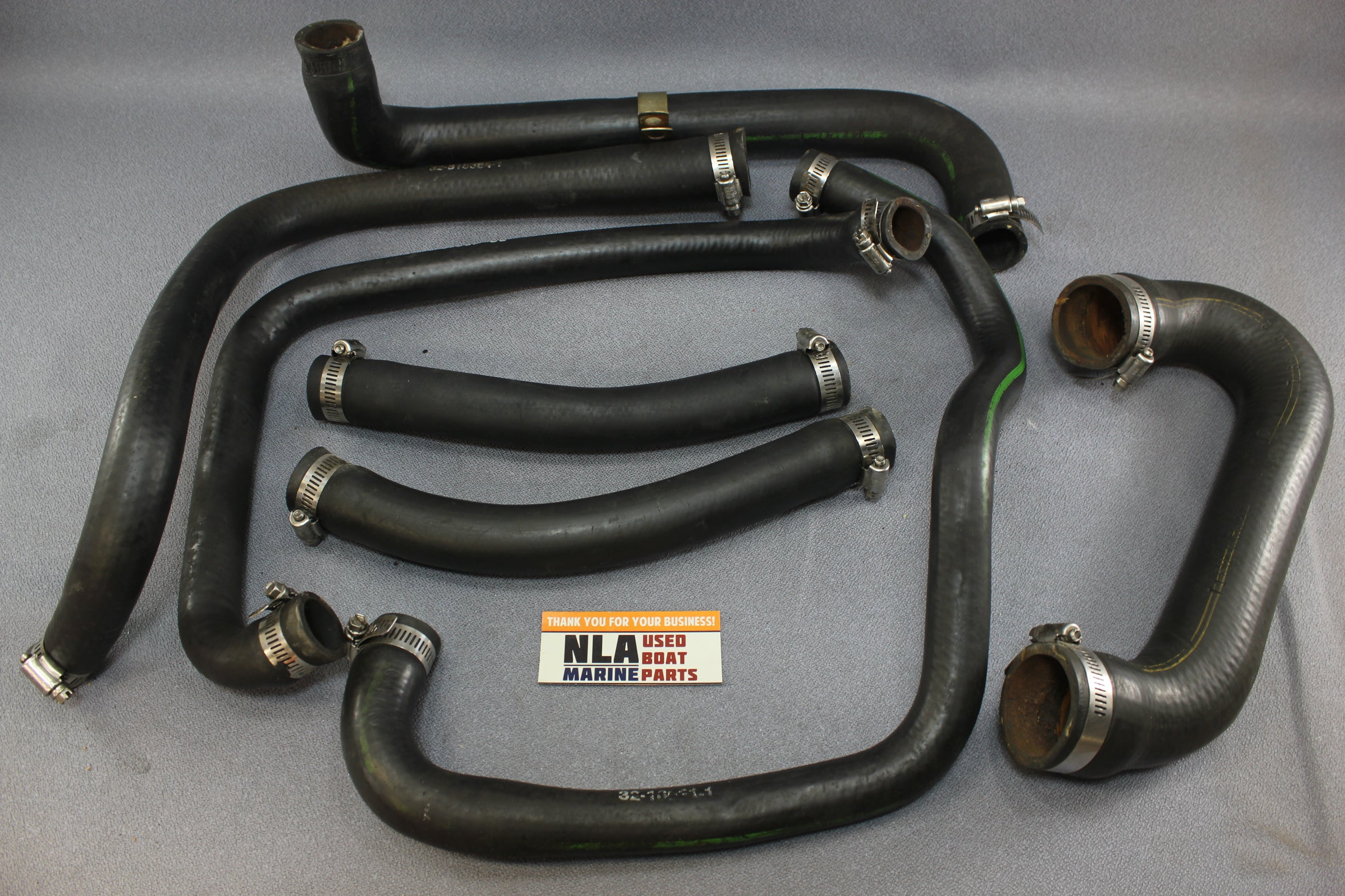 MerCruiser 4.3L V6 205hp 185hp Thermostat Housing Cooling Water Hose Set 1987-95