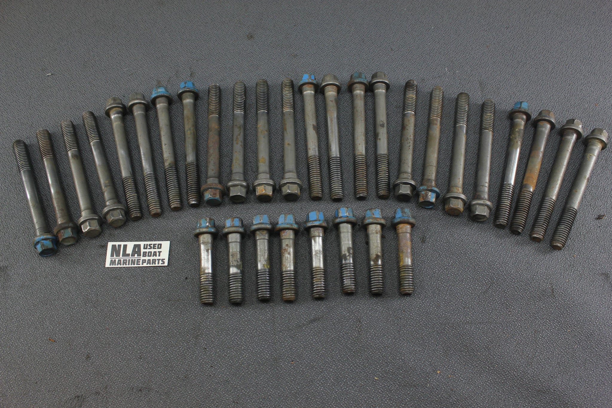 Chevy GM 454 7.4L 427 V8 Cylinder Head Bolts Big Block Crusader Marine 1966-1998