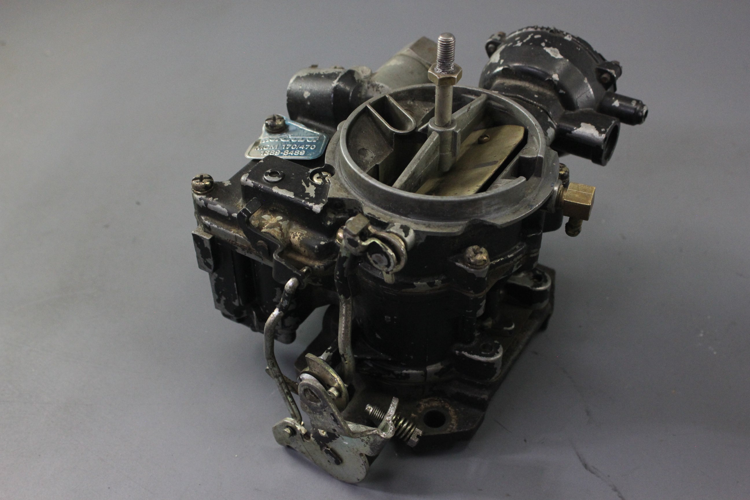 MerCruiser 1389-8489A5 4cyl 470 3.7L 170hp Carburetor MerCarb 2bbl 1983-1984