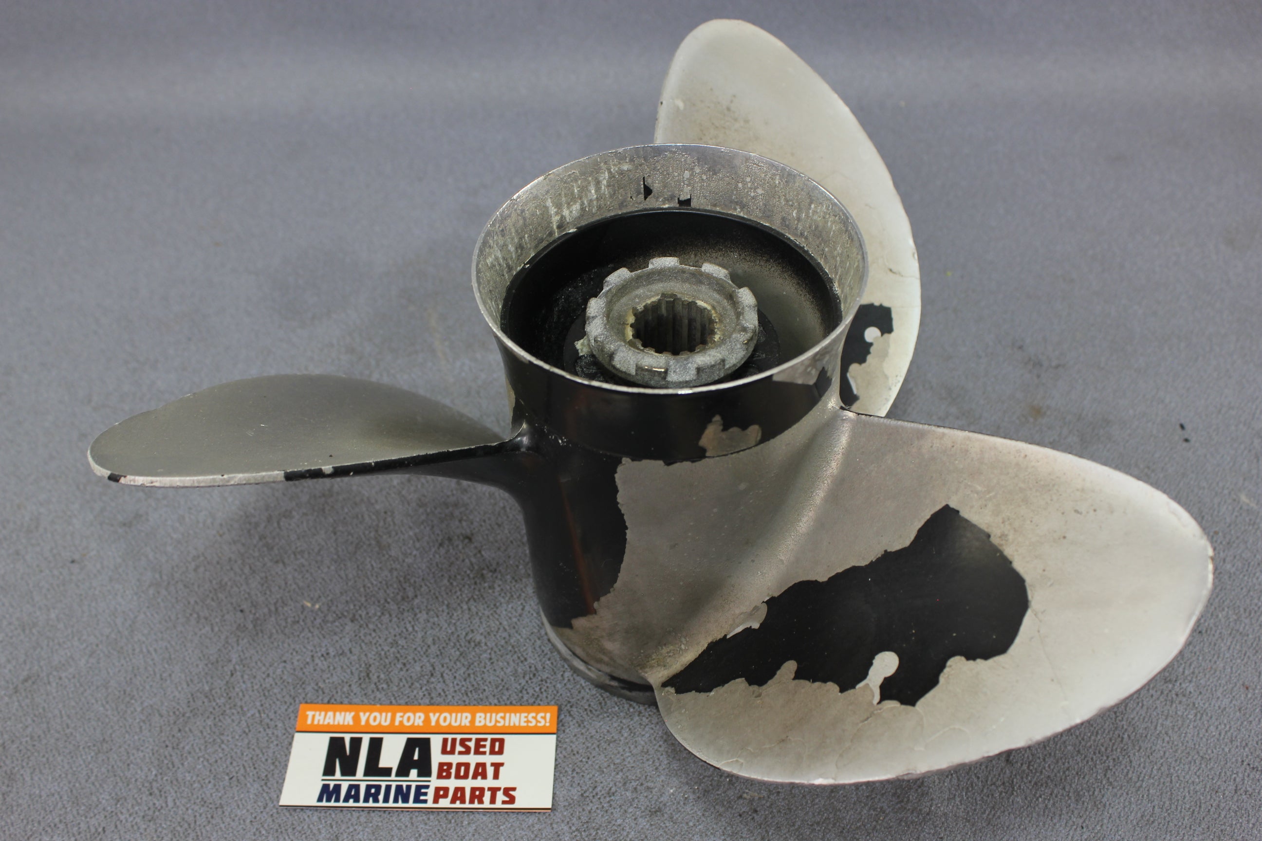 Michigan Wheel 992104 Vortex OMC Johnson V4 13.25x17P Prop Propeller Outboard