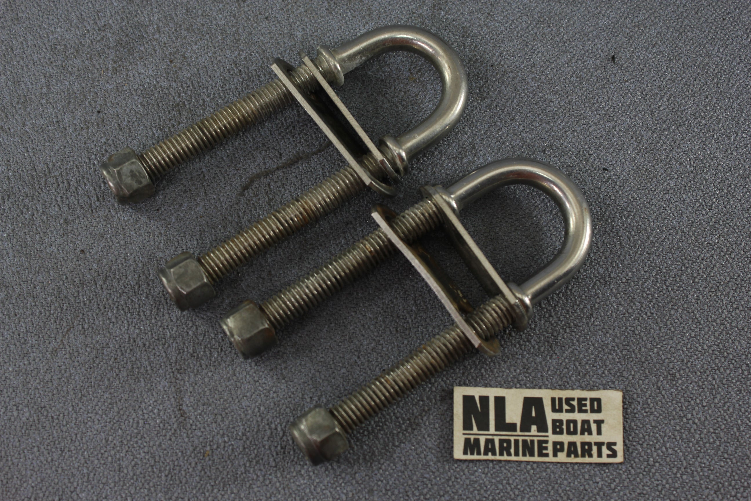 Boat Marine Heavy Duty Stainless Steel U-Bolt Bow Stern Transom Towing Hardware