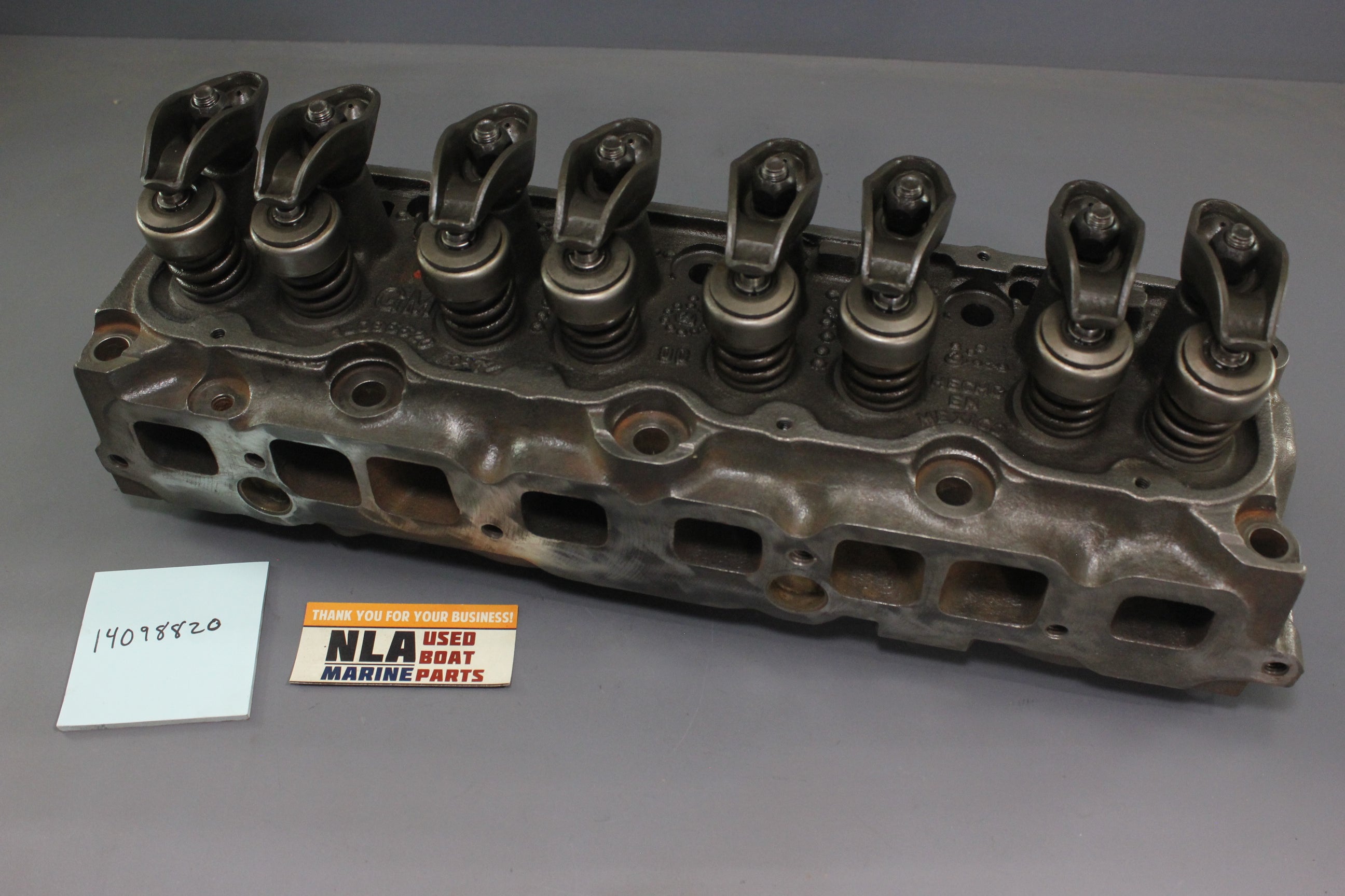 MerCruiser Cylinder head 4cyl 3.0L 140hp 1990-97 14098820 936-810840 OMC Volvo