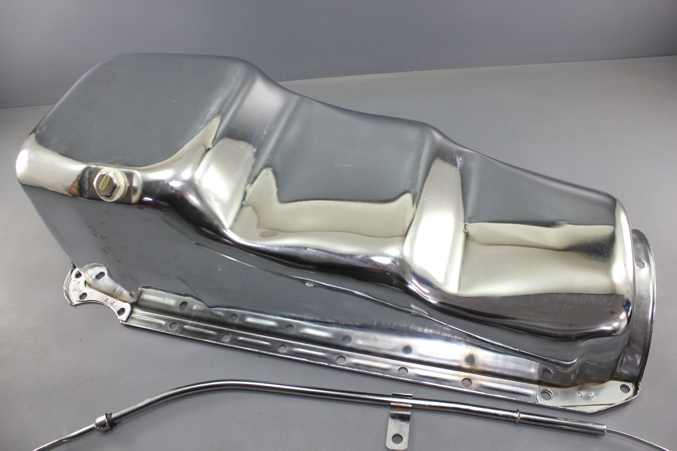 Chevy Camaro Oil Pan 1967 1968 1969 Chrome BBC V8 396 402 427 454 Chevelle Nova Chrome