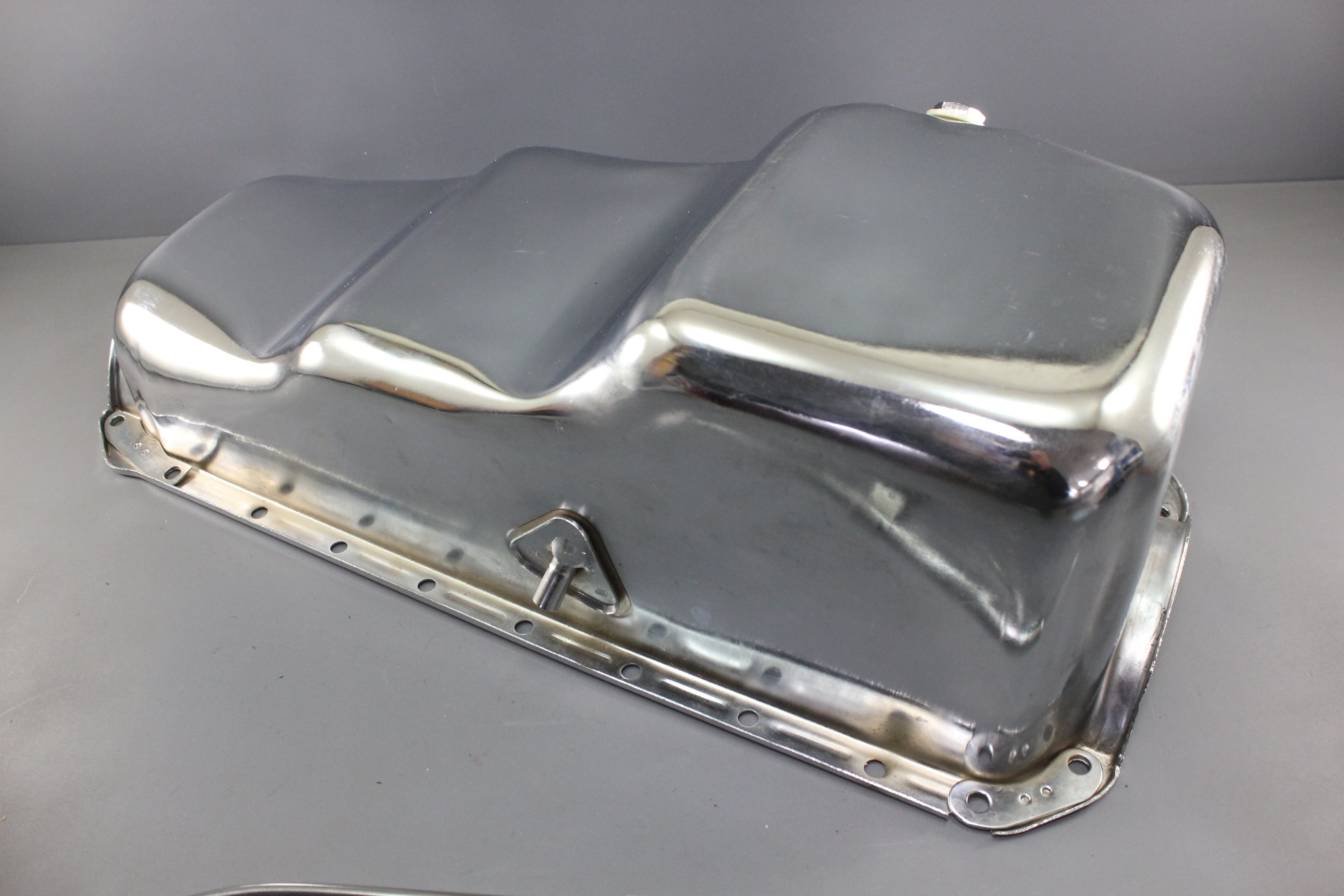 Chevy Camaro Oil Pan 1967 1968 1969 Chrome BBC V8 396 402 427 454 Chevelle Nova Chrome