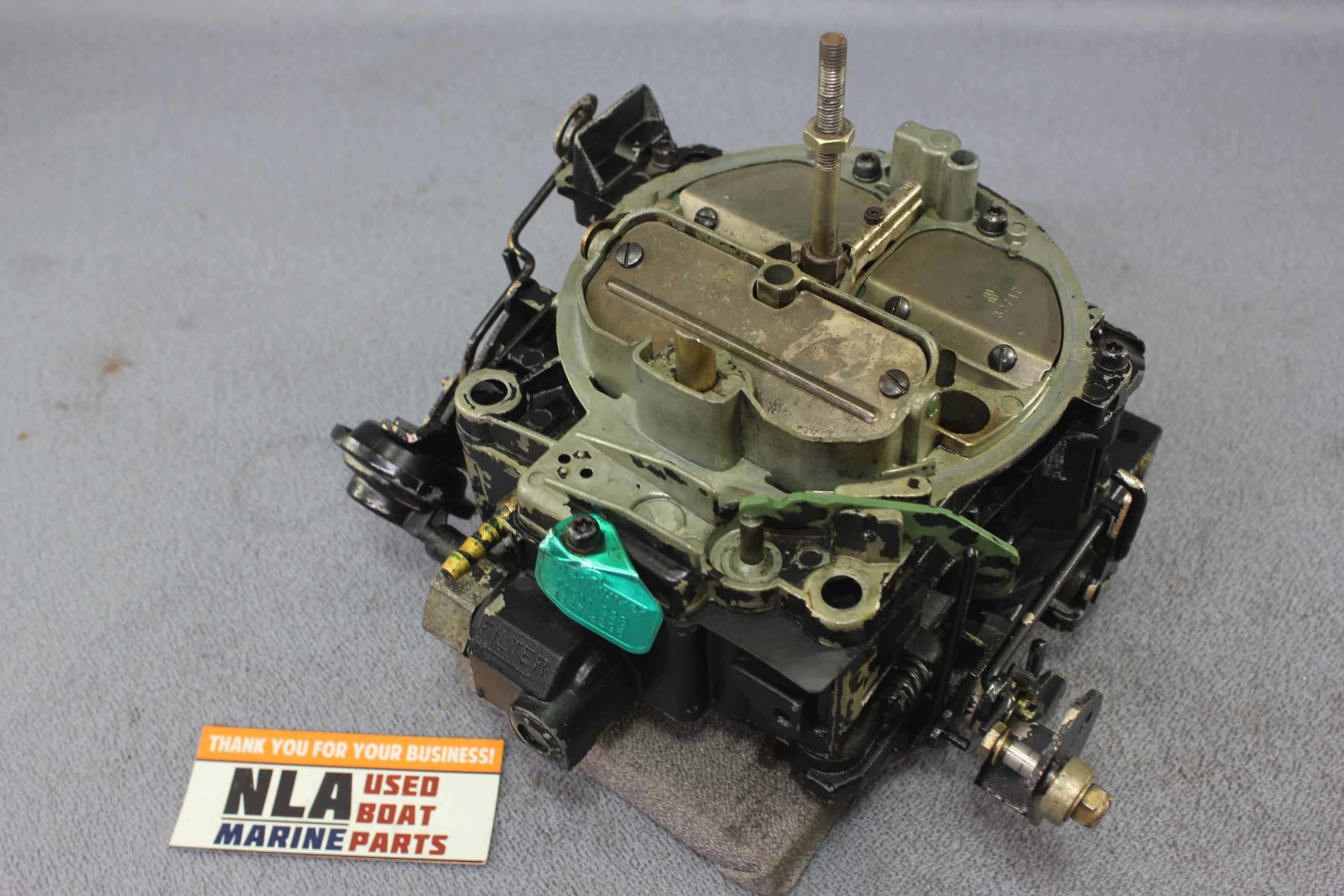 MerCruiser 1347-8296A4 MCM 228hp 305 4bbl V8 GM Carburetor Quadrajet 1979-1982