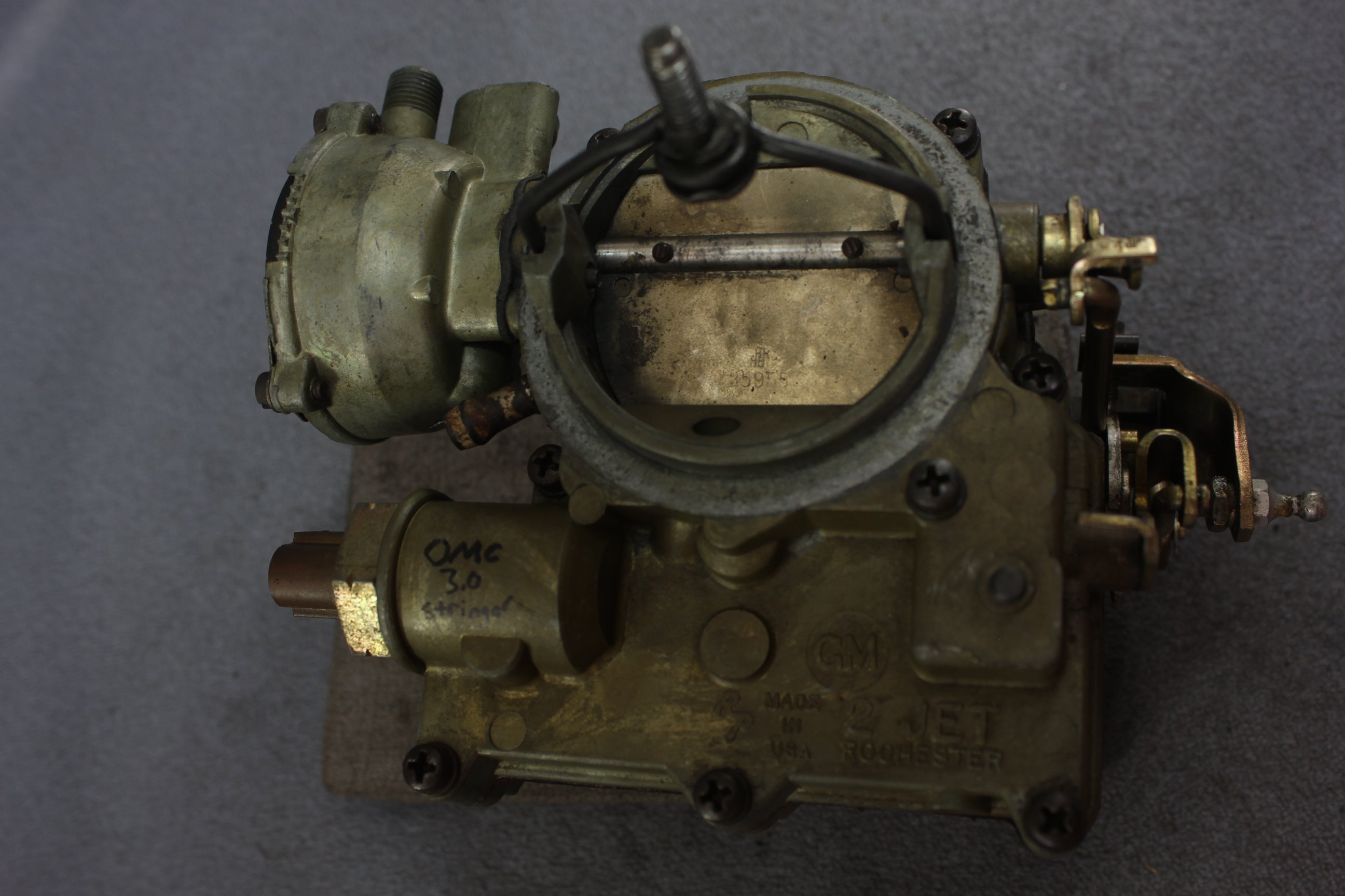 OMC 982217 0982217 GM 4cyl 3.0L Stringer 2BBL Rochester Carburetor Carb 1979-85