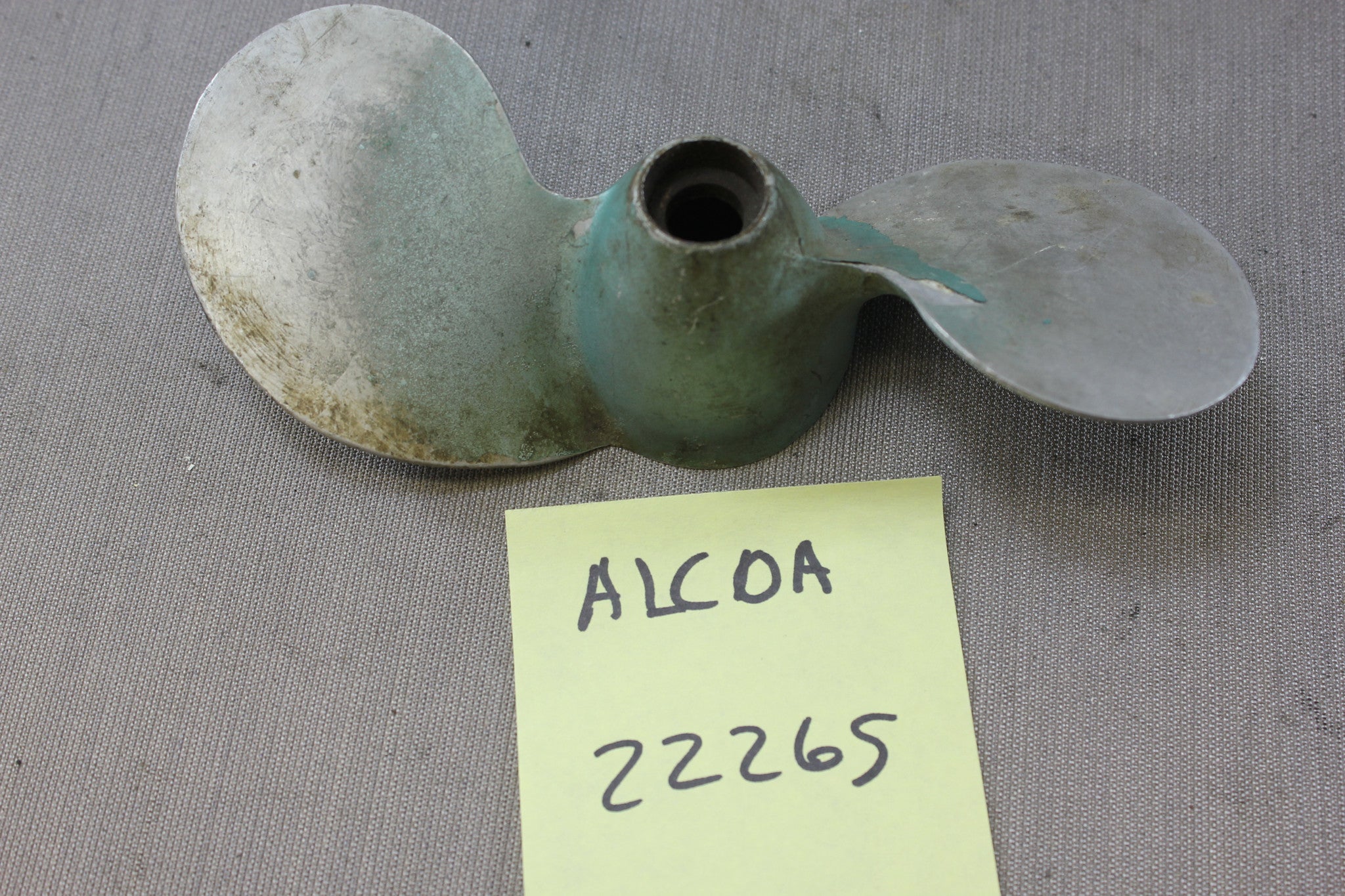 Vintage Elgin Outboard Propeller Prop Alcoa 22265 5hp 6hp 7.5hp 2 Blade Sears