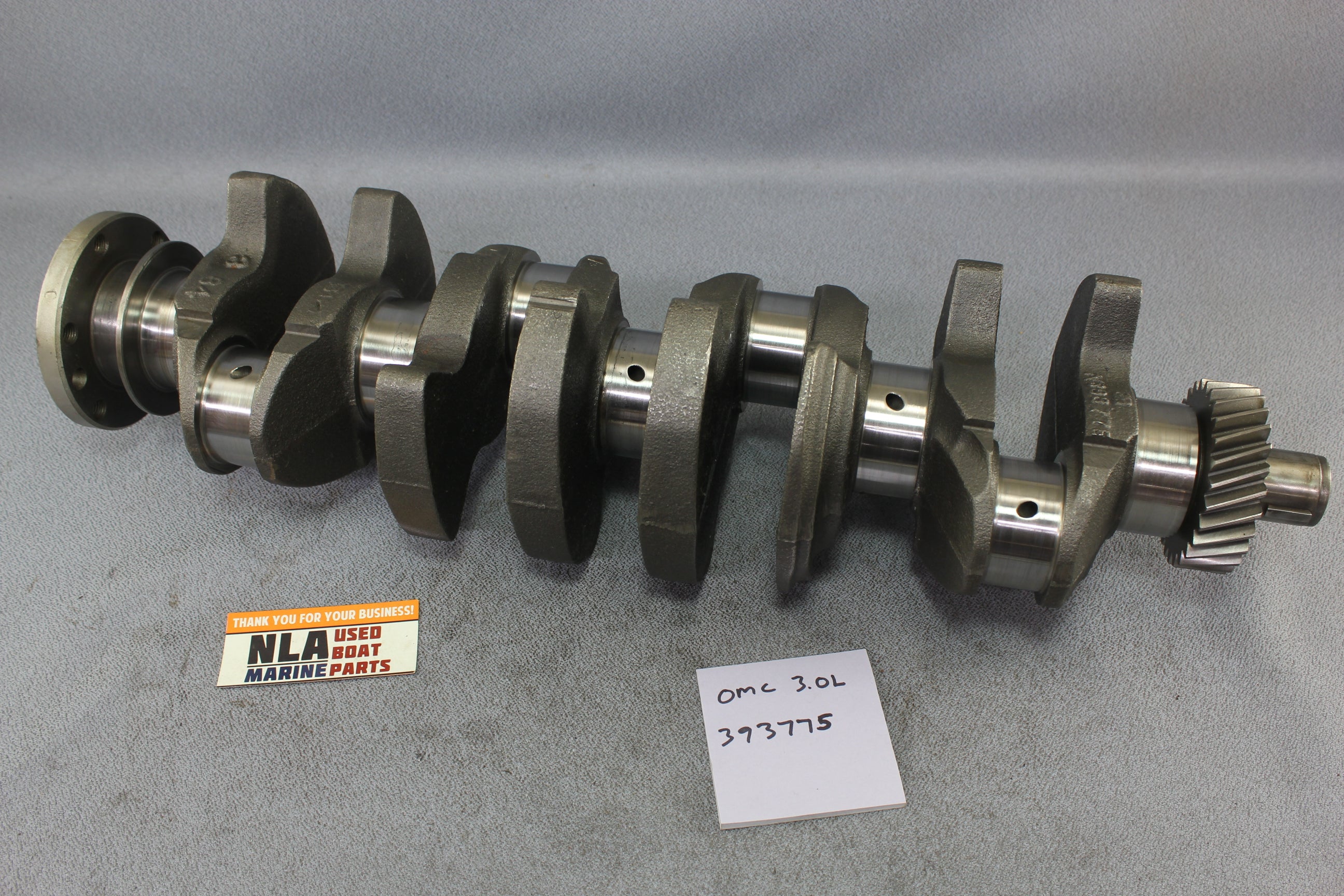 OMC 0908614 908614 Crankshaft 3.0L 181cid 140hp 4cyl N393775 1972-1989 Stringer