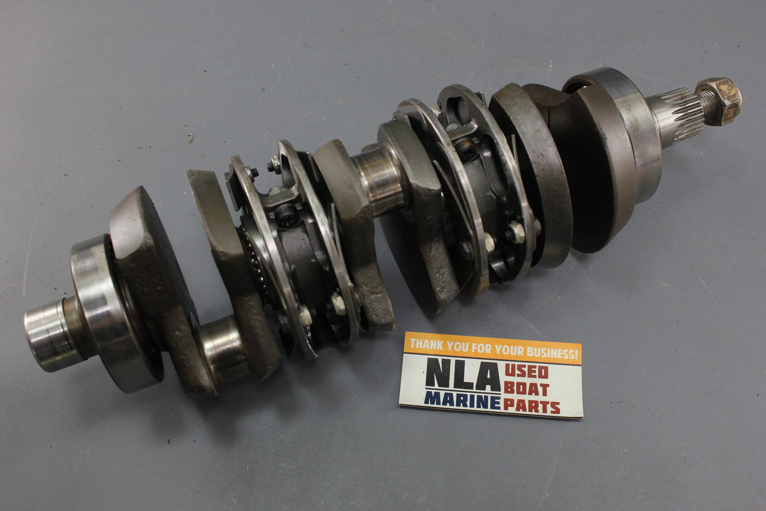 Mercury 450-6642A2 450-4393A2 Crankshaft Assembly 700 70hp 3cyl 650 65hp 1972-79