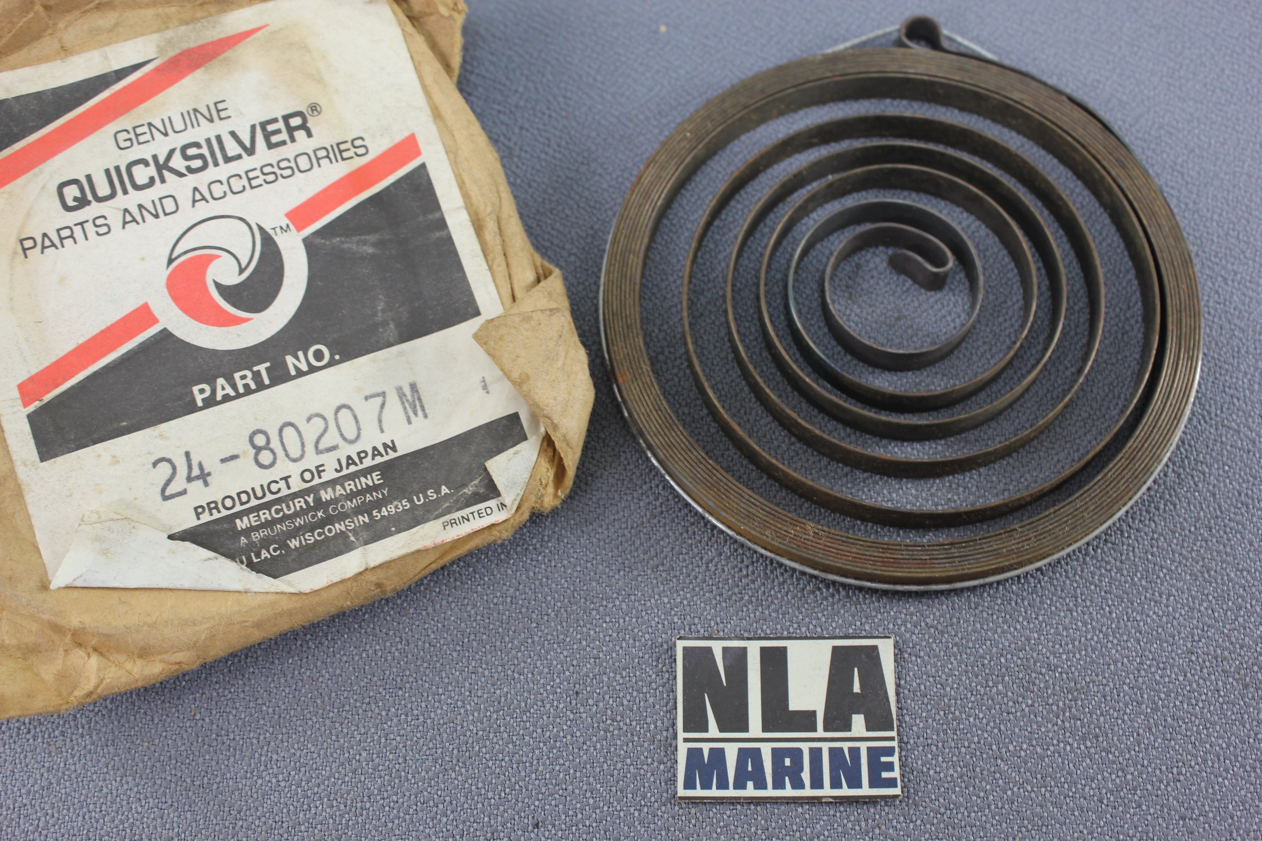 Mariner 24-80207M Yamaha Recoil Starter Spring 15A W15 15hp Outboard Rope Pull