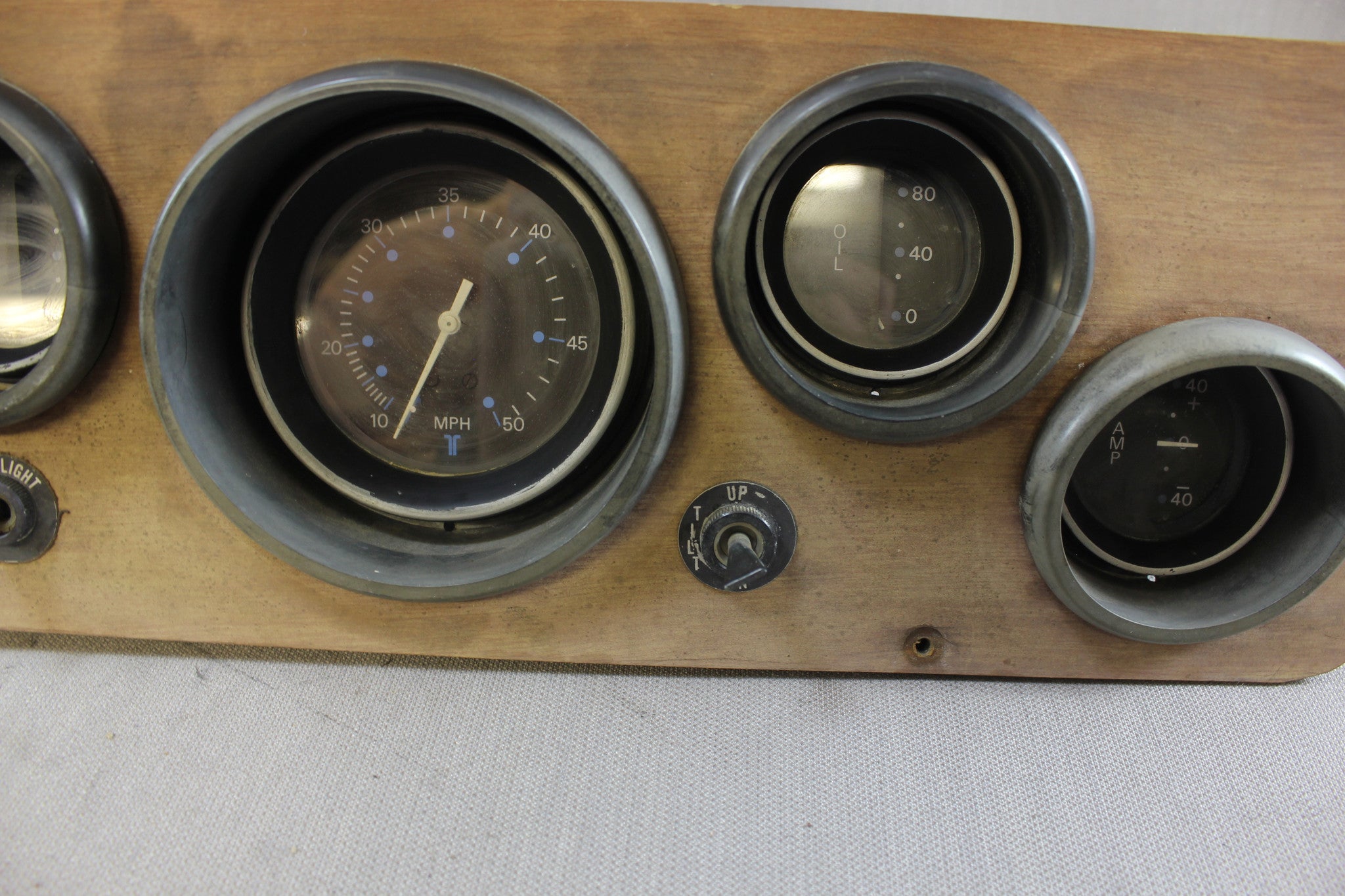 Boat 70's 1977 Sea Ray Stringer Panel Gauges Teleflex RPM Speedometer Tachometer