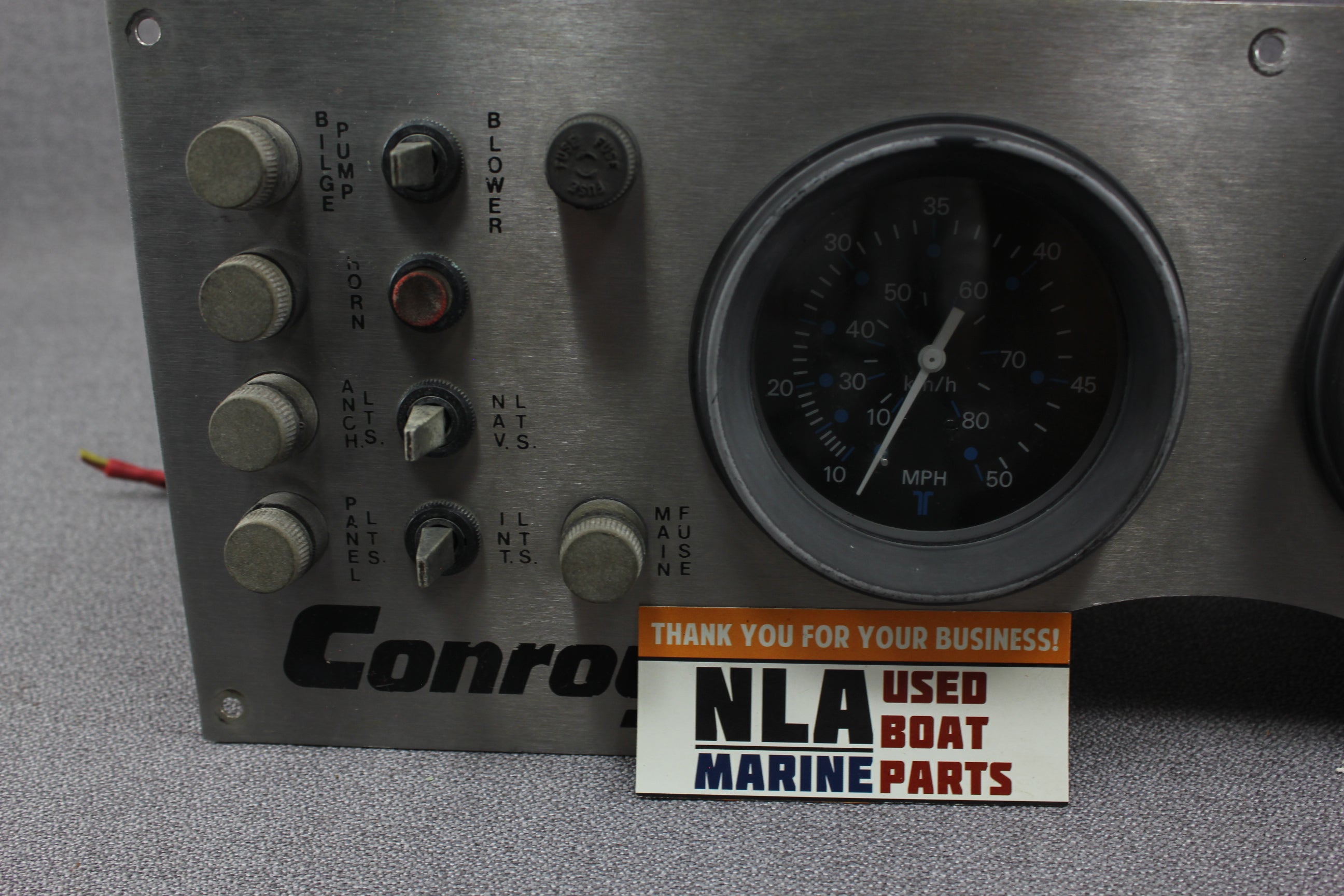 Boat Conroy Panel Gauges Cluster Dash Teleflex RPM Speedometer Tachometer Temp