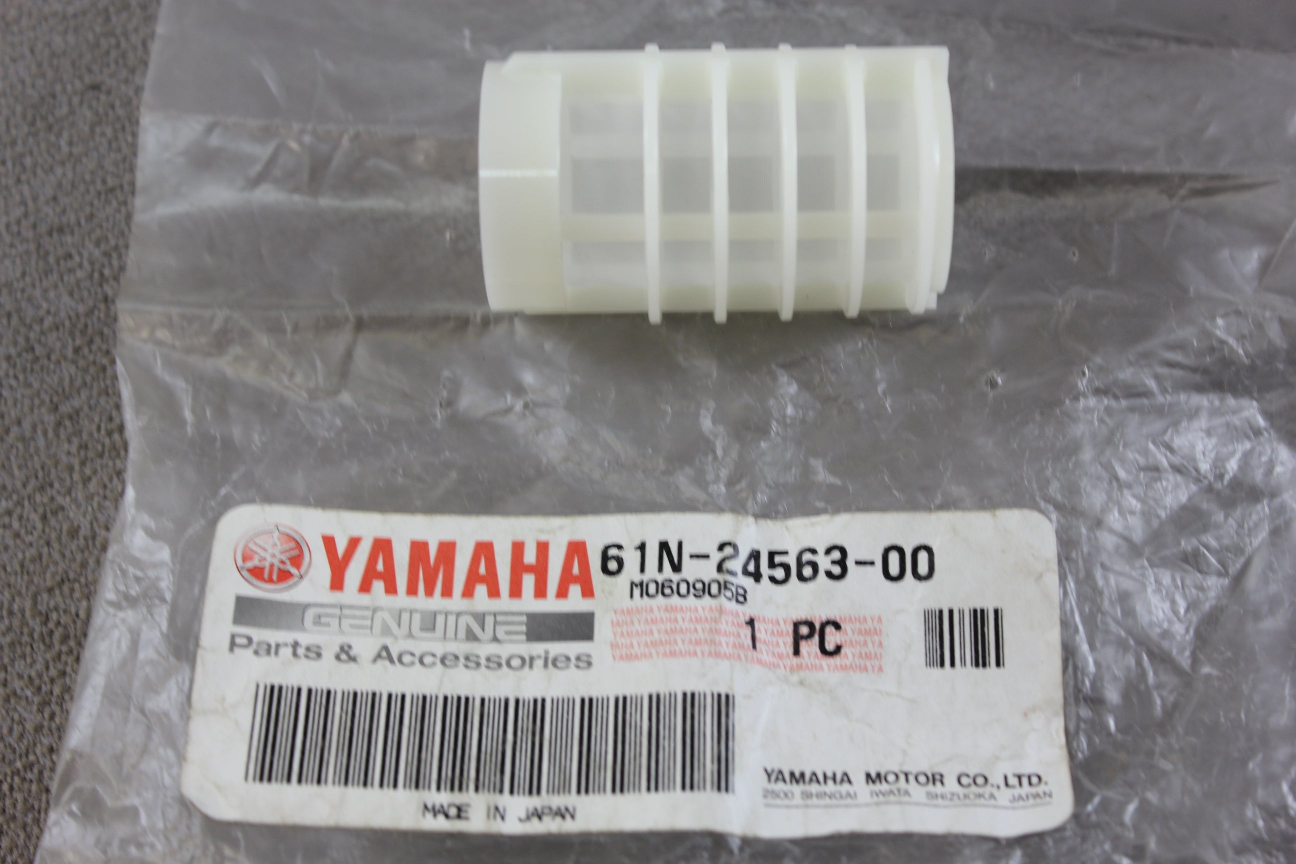 Yamaha Outboard 61N-24563-00-00 Gas Fuel Filter Element OEM 9.9hp-225hp