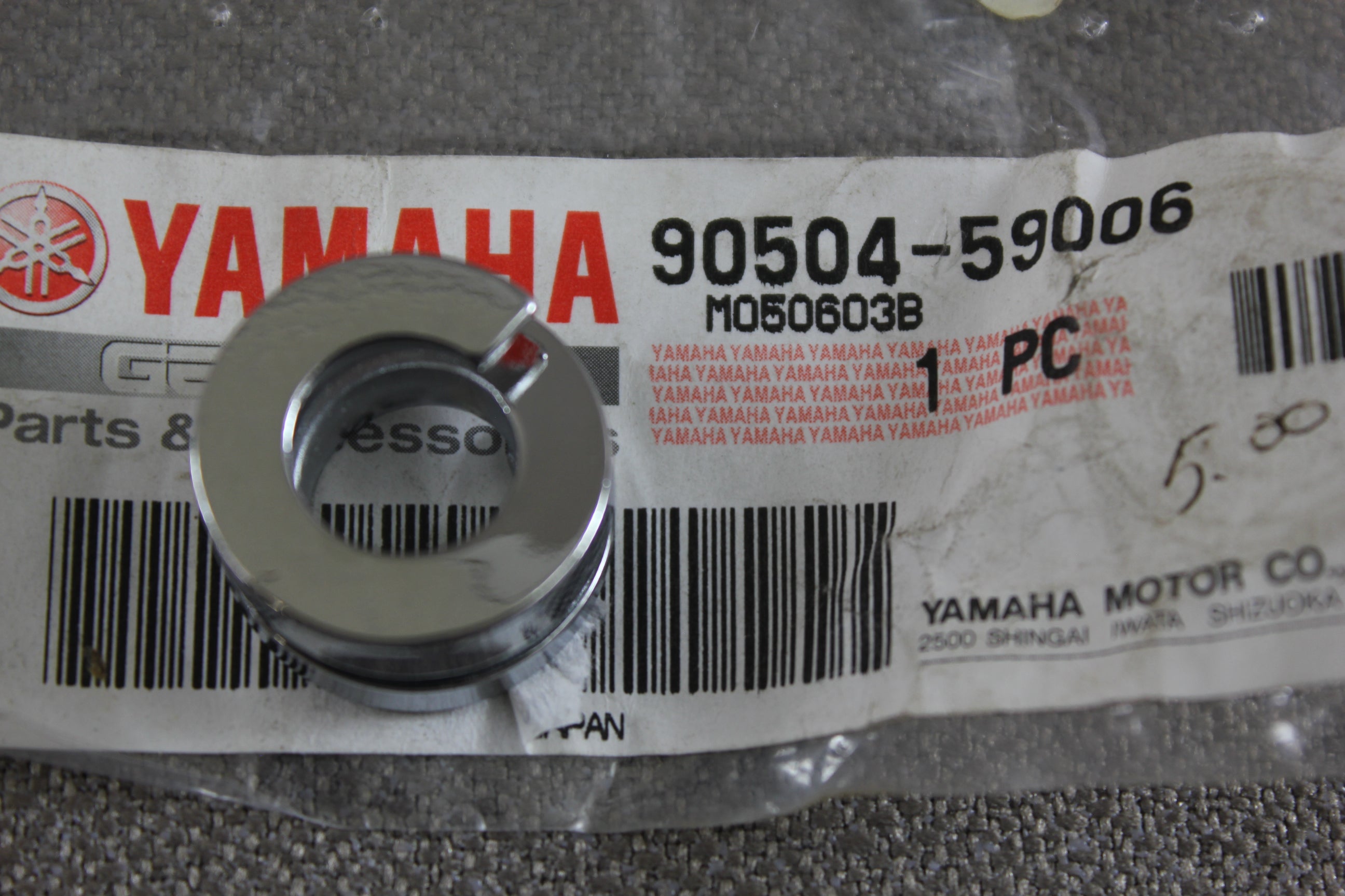 Yamaha Outboard 90504-59006-00 Compression Spring New OEM Part 15hp 9.9hp