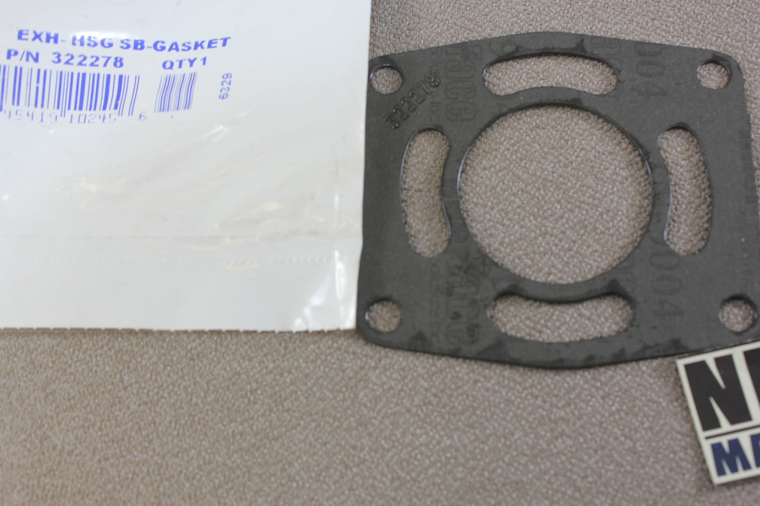 Johnson Evinrude 322278 0322278 Gasket OMC Sail Drive Exhaust Manifold Extension