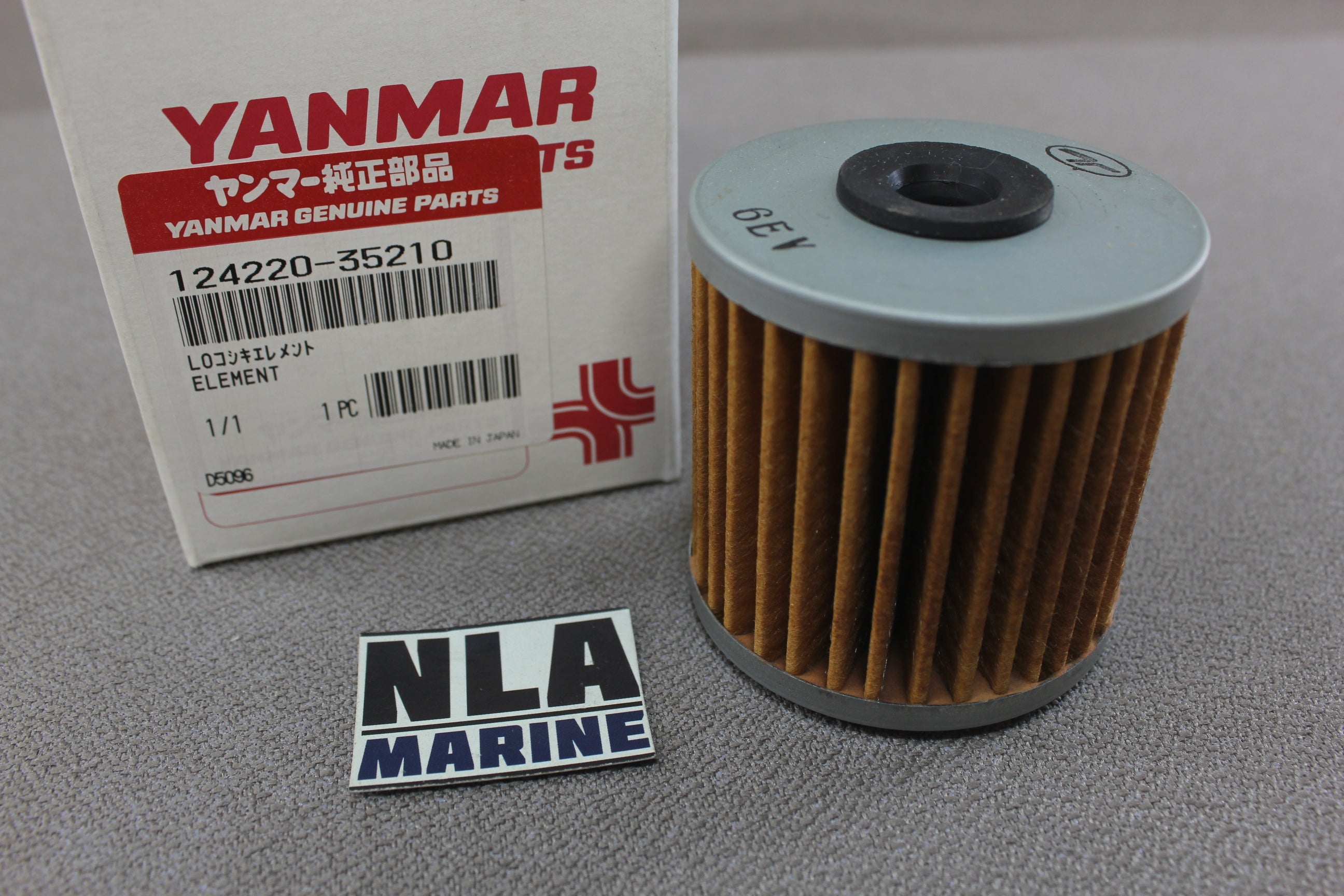 Yanmar Diesel 124220-35210 Fuel Filter Element Marine Engine 2QM Genuine Parts