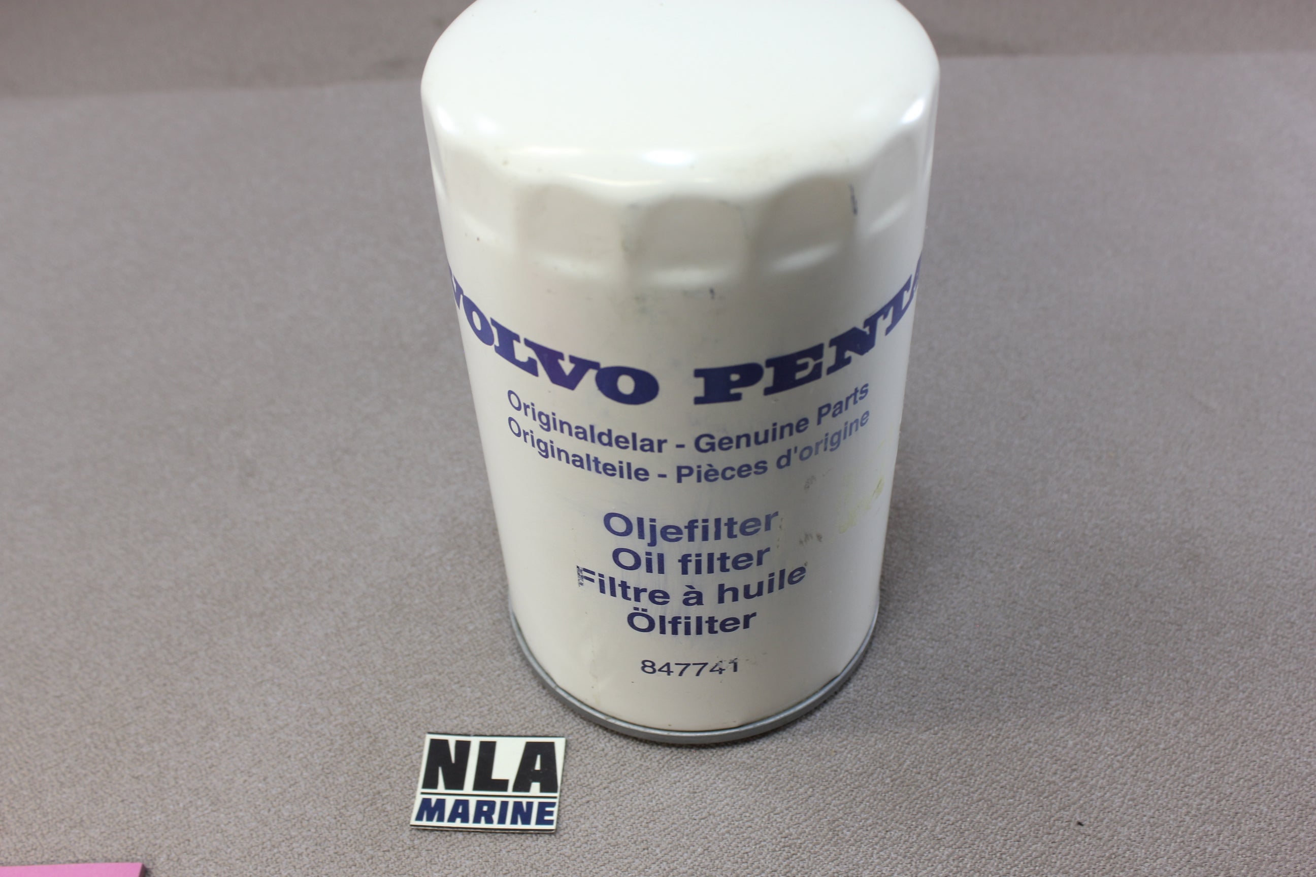 Volvo Penta 847741 Oil Filter Genuine OEM TAMD61 TAMD62 TAMD63 TAMD71-75 TAMD102