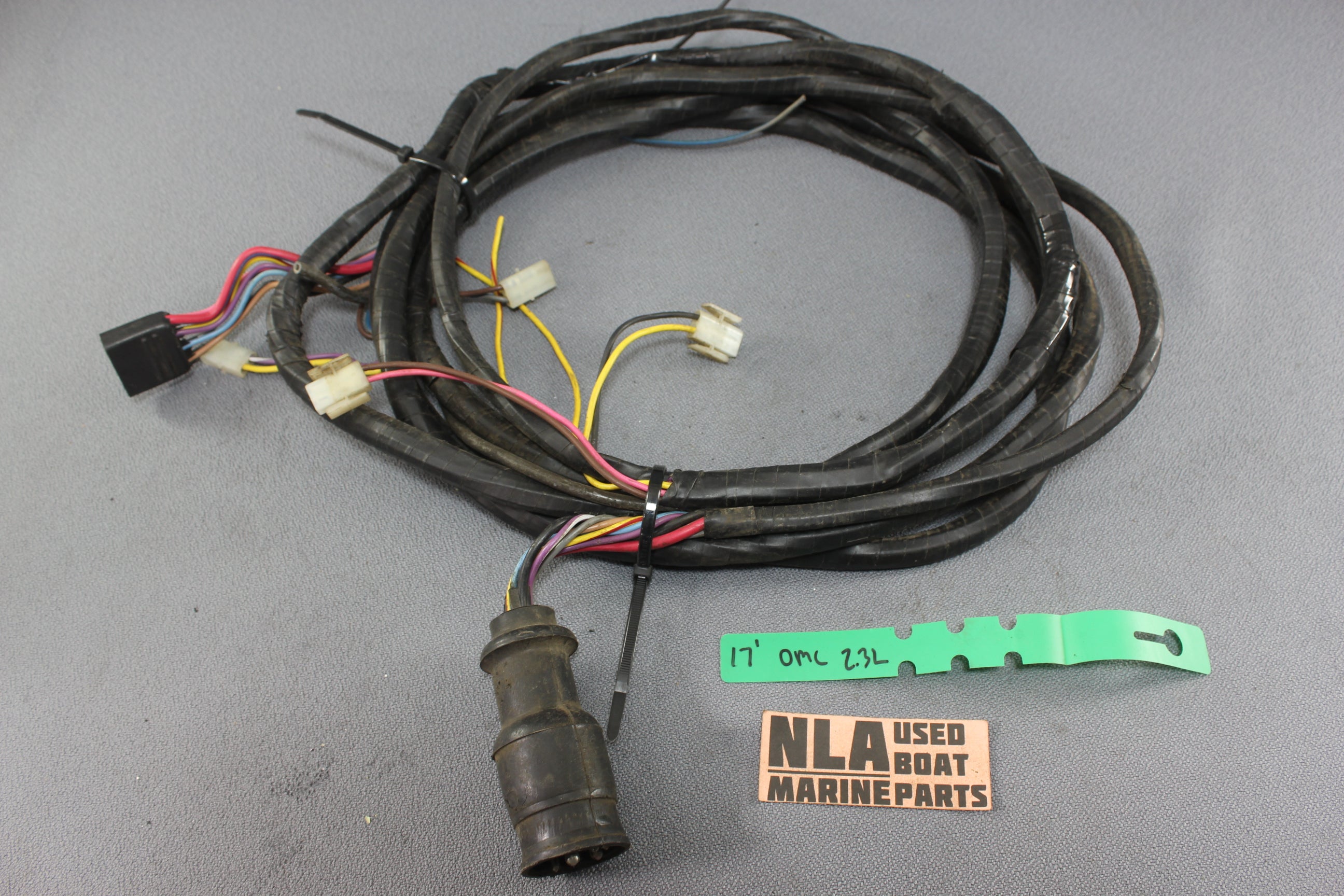 OMC 17' Cobra Dash To Engine Wiring Wire Harness Plug Connector End 1986-93