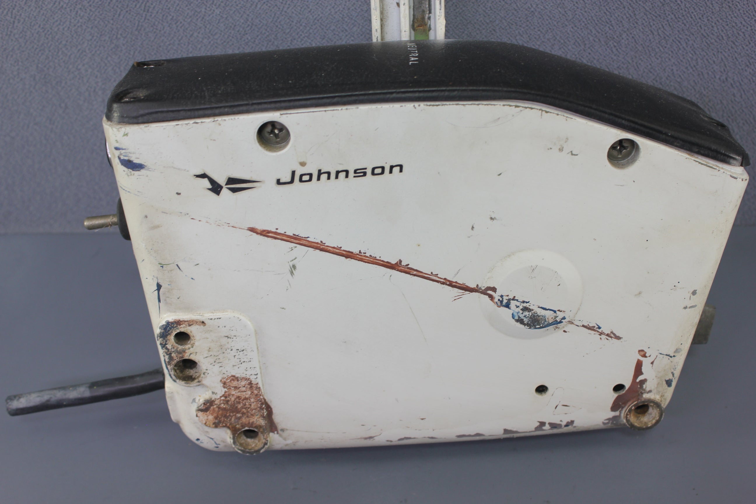 Johnson Evinrude Outboard Remote Control Box 25hp 35hp 50hp 1973-1978 No Trim FOR PARTS