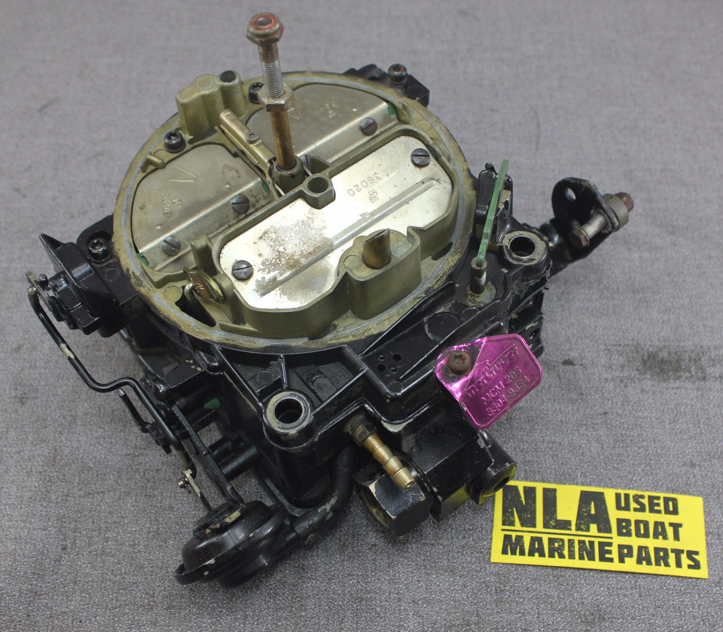 MerCruiser 3304-9354A2 MCM 205hp 4.3L 4bbl Quadrajet Carb Carburetor 1985-1992