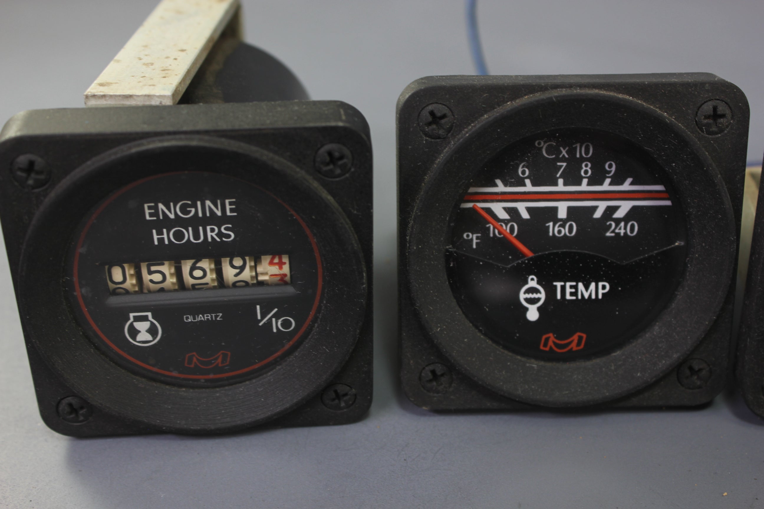 Boat Gauge Set Medallion Gauges RPM Tachometer Water Temp Voltage Fuel Trim