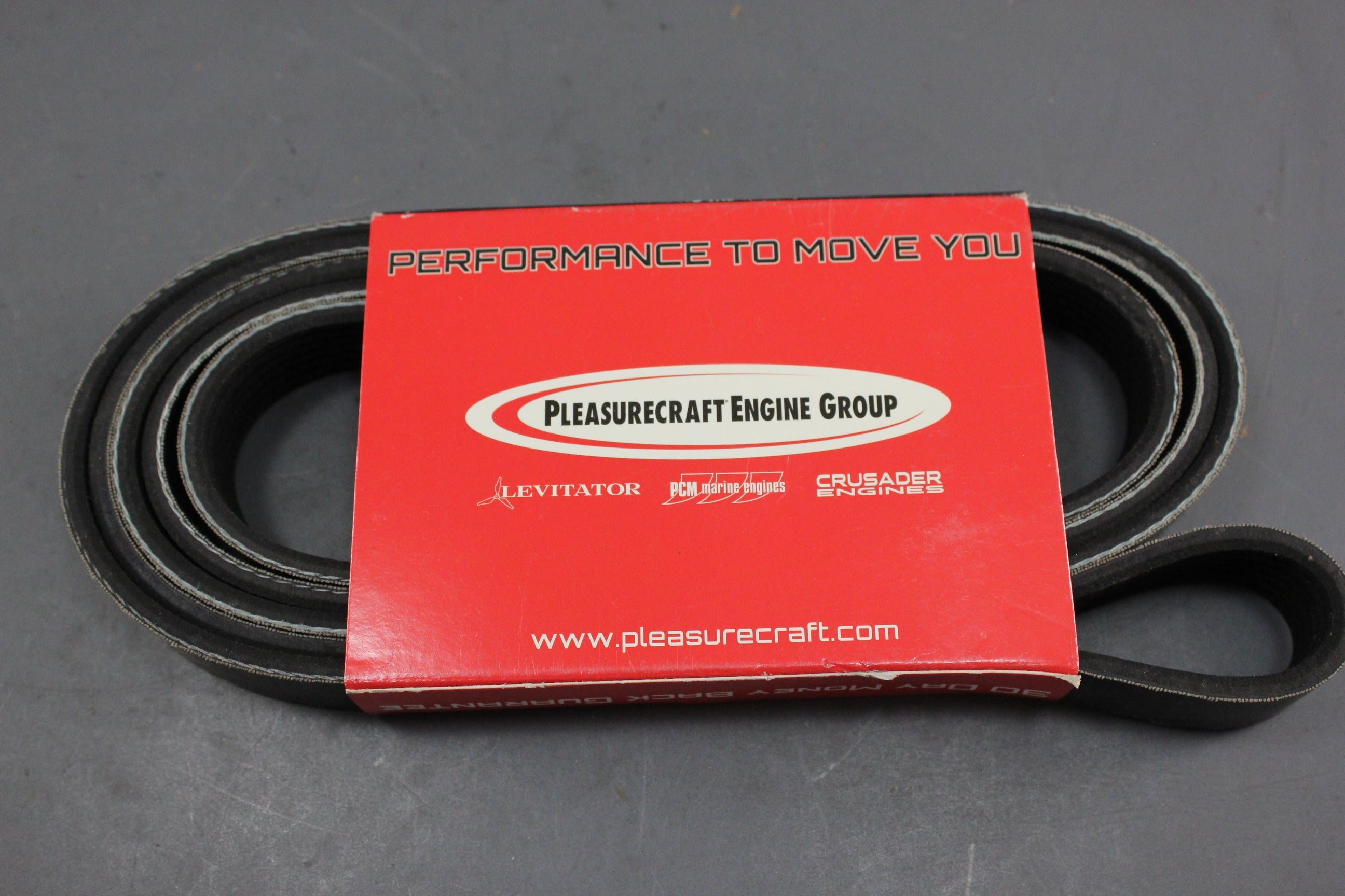 Pleasurecraft Marine R066033A Crusader Engine Serpentine Belt 6.0L 2008 & UP