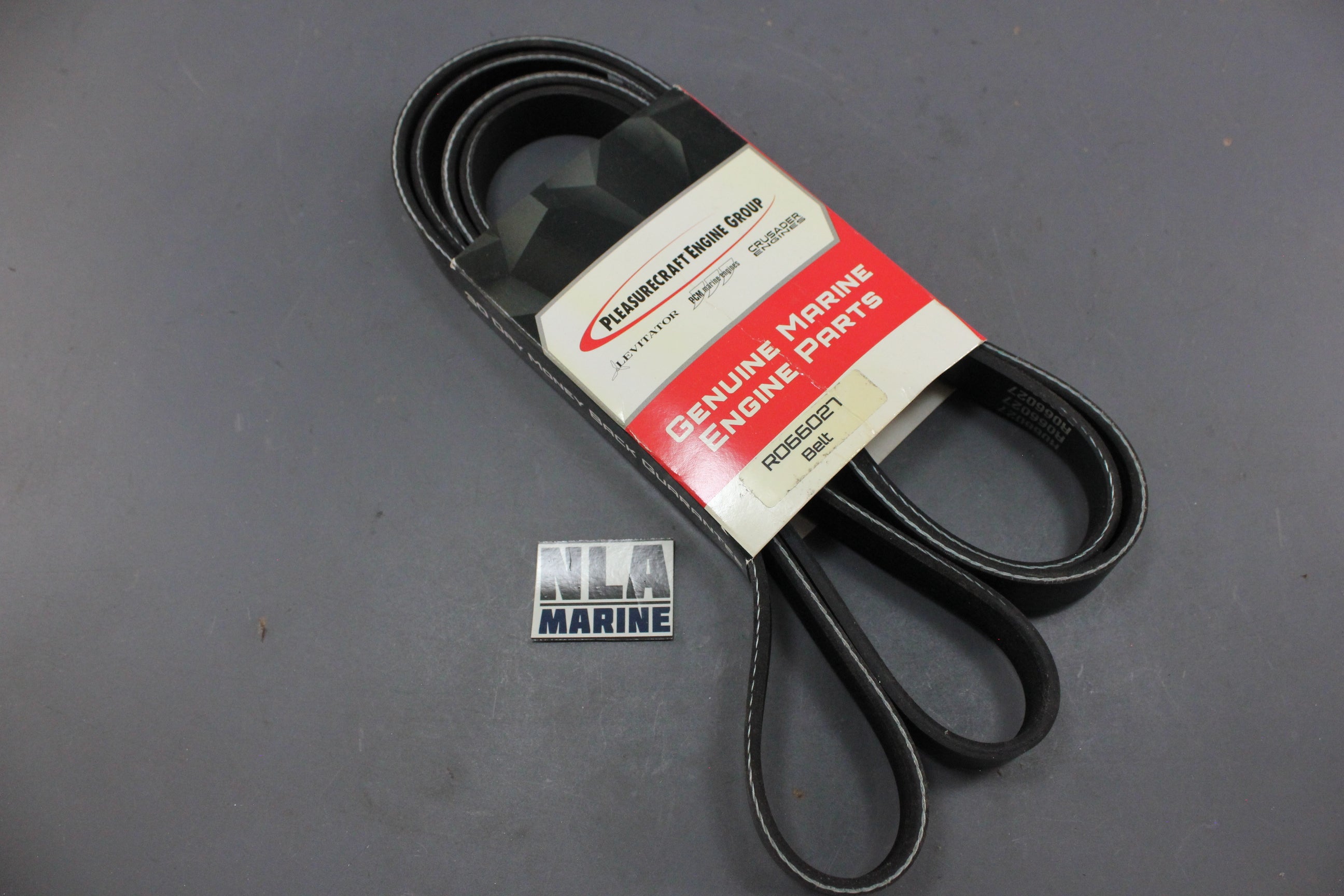 Pleasurecraft Marine R066027 Crusader Serpentine Belt 6.0L ZR6 2007&Earlier Only