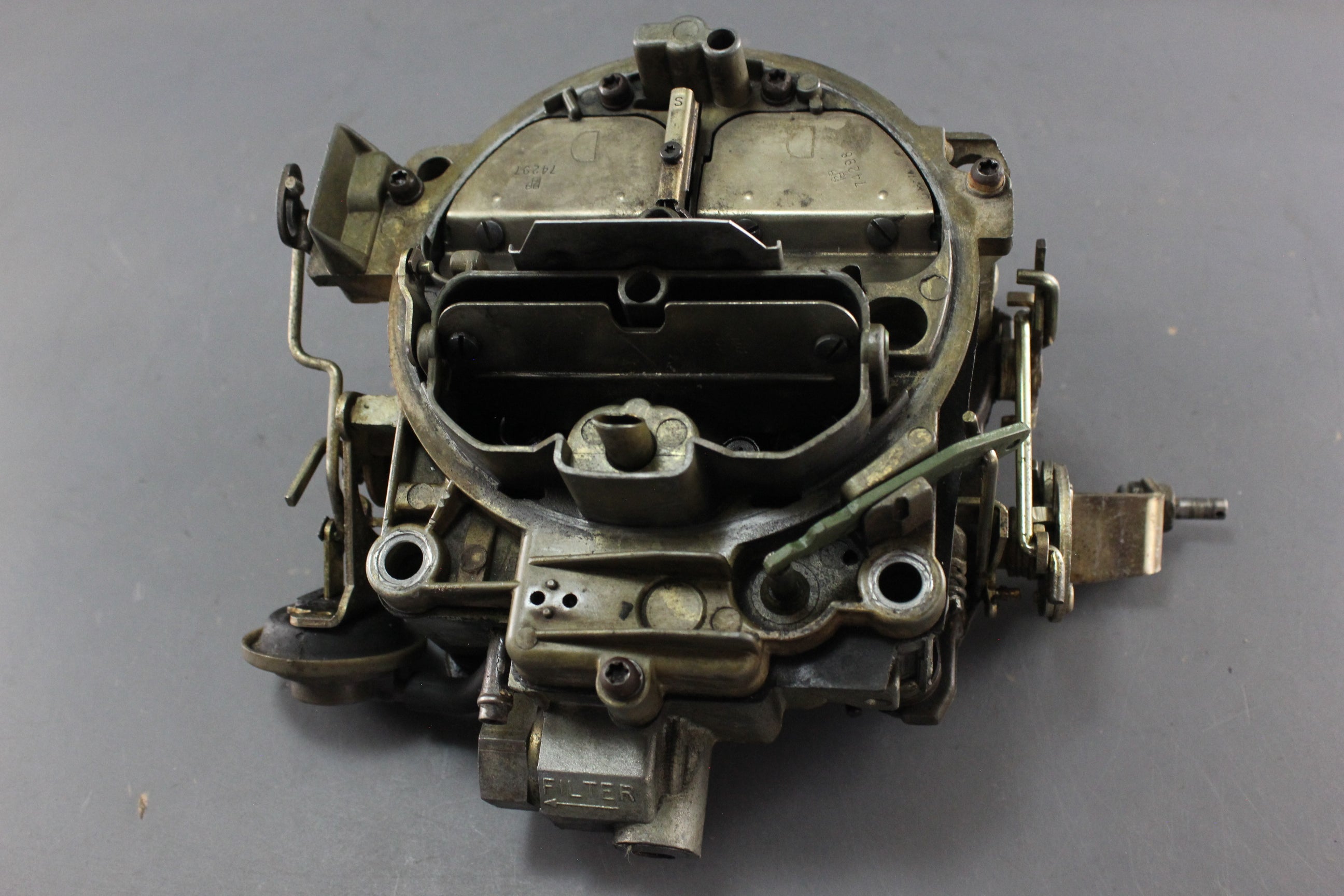 OMC Stringer V6 4BBL 3.8L Carb Carburetor 983058 0983438 1981-1985 Quadrajet