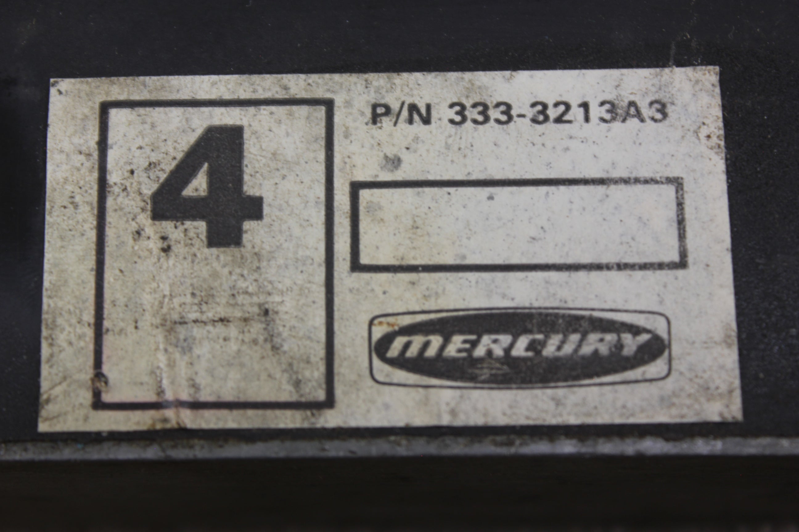 Mercury 333-3213A3 Outboard Ignition Switch Box Assembly 50hp 500 4cyl 1968-1975