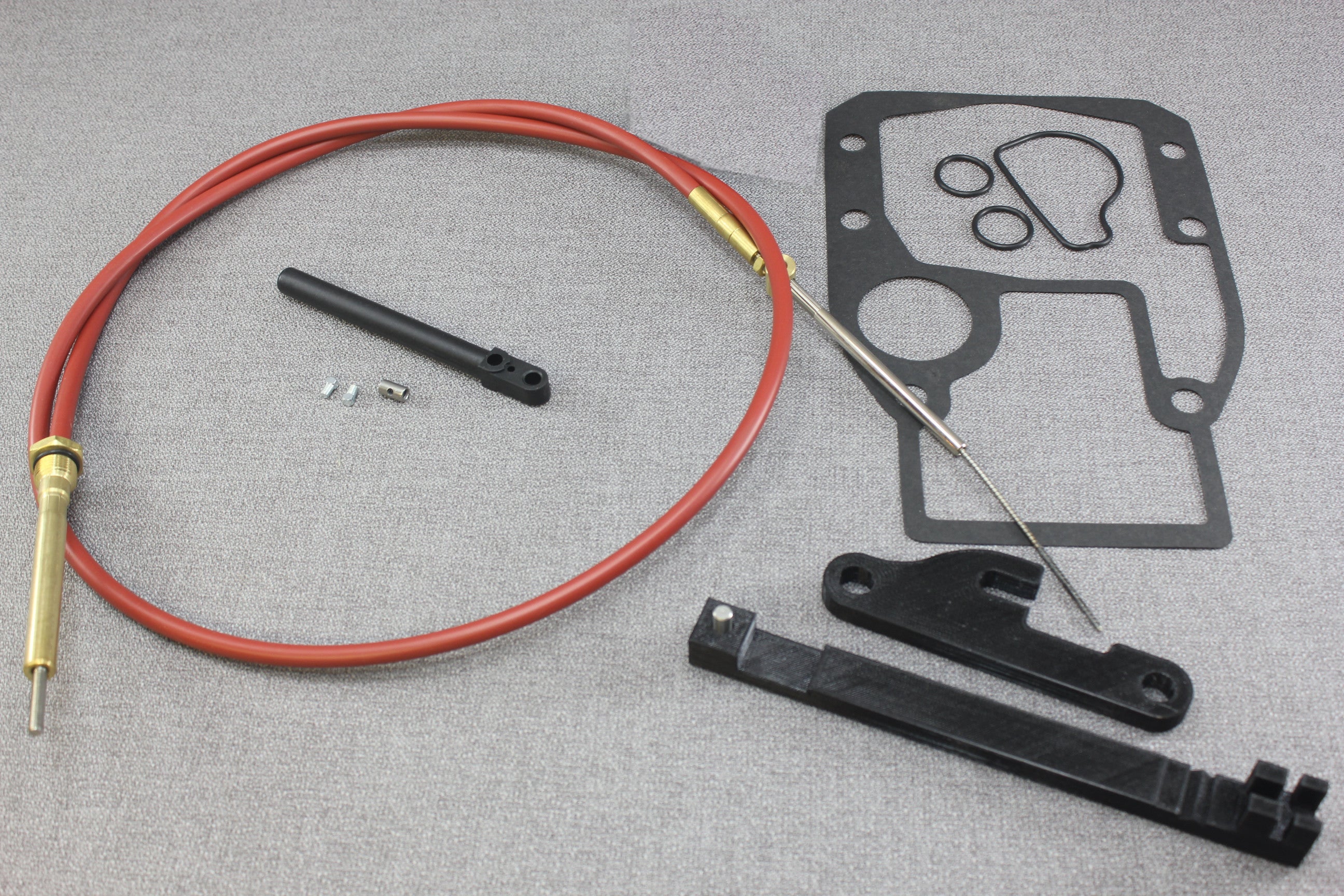 OMC Cobra Shift Cable 0985587 0987661 18-2245 Complete Kit and Adjustment Tools