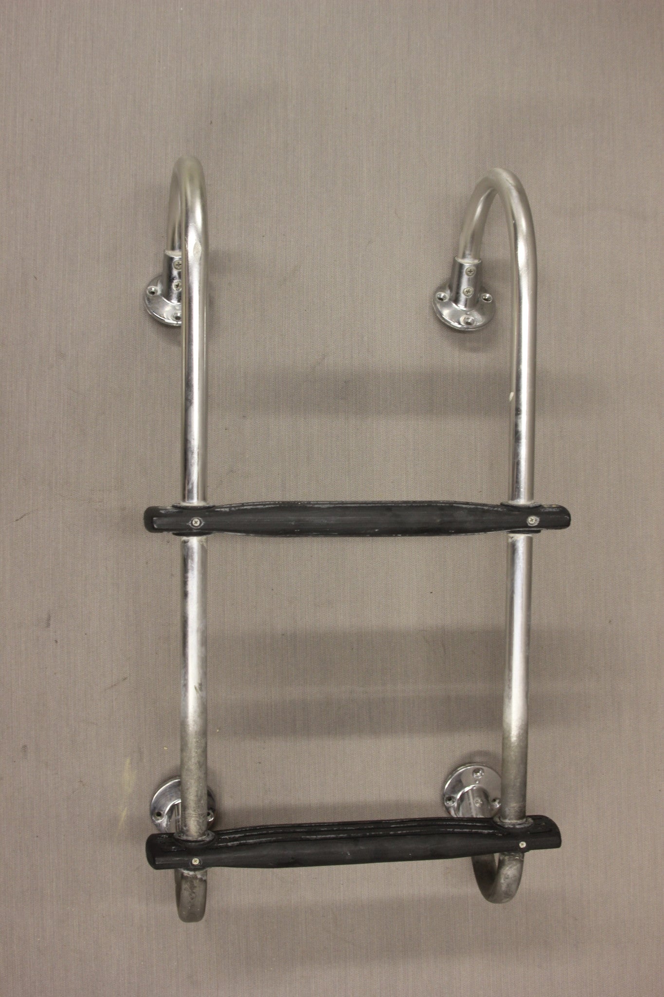 Boat Marine Ladder Rear Rinker Two 2 Steps Chrome Stern