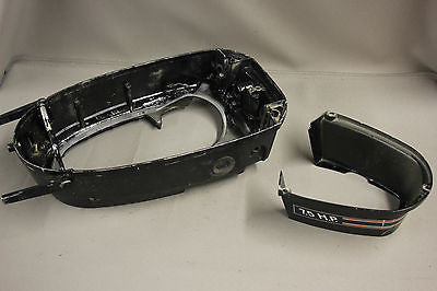 Mercury 7.5hp 75 Outboard Motor Bottom Cowl Latch 2124-4416A2 Trim Cover 39025