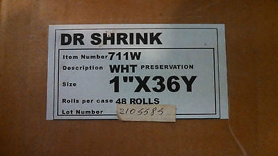 Boat Marine Shrink Wrap Wrapping Dr. Shrink VIP White Preservation Tape 711W