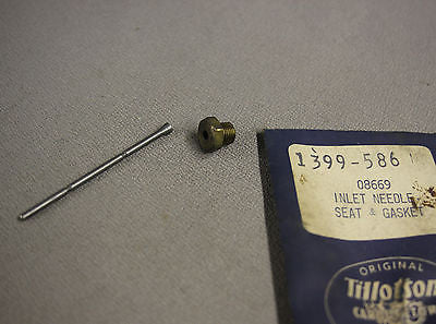 Mercury Kiekhaefer Outboard 1399-586 Carburetor Needle & Seat Mark 5 KF5 KF3