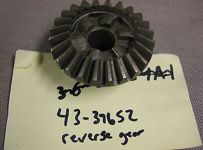 Mercury 350 35hp 1963 Lower Unit Drive Straight Gear Set Forward Reverse Pinion