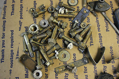 70's 1973 1974 Eska Outboard 9.5hp Lower Shift knob bolts Linkage 1925-A 1925-B