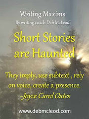 Short stories are haunted