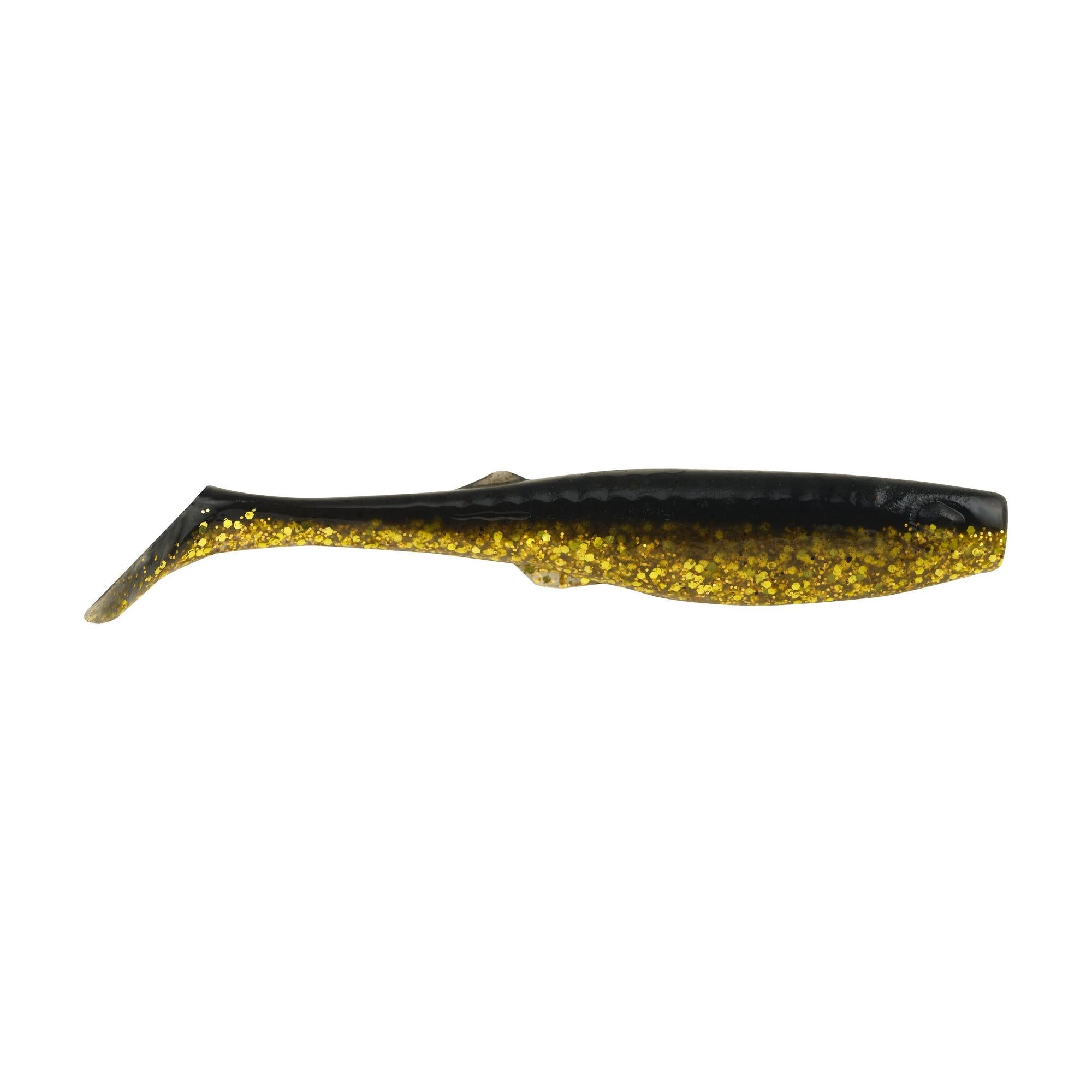 Berkley Gulp Saltwater Paddleshad 4 Black Gold 1520440