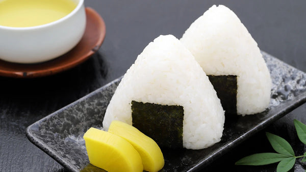 Onigiri is a famous and healthy Japanese rice dish