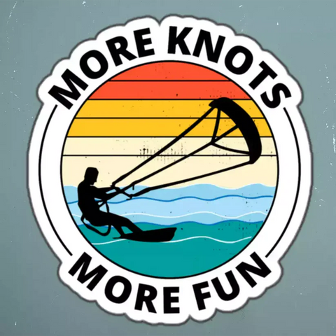 Kitesurfing Sticker