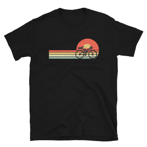 Retro Bikepacking: Funny Gravel Bikepacking T-Shirt